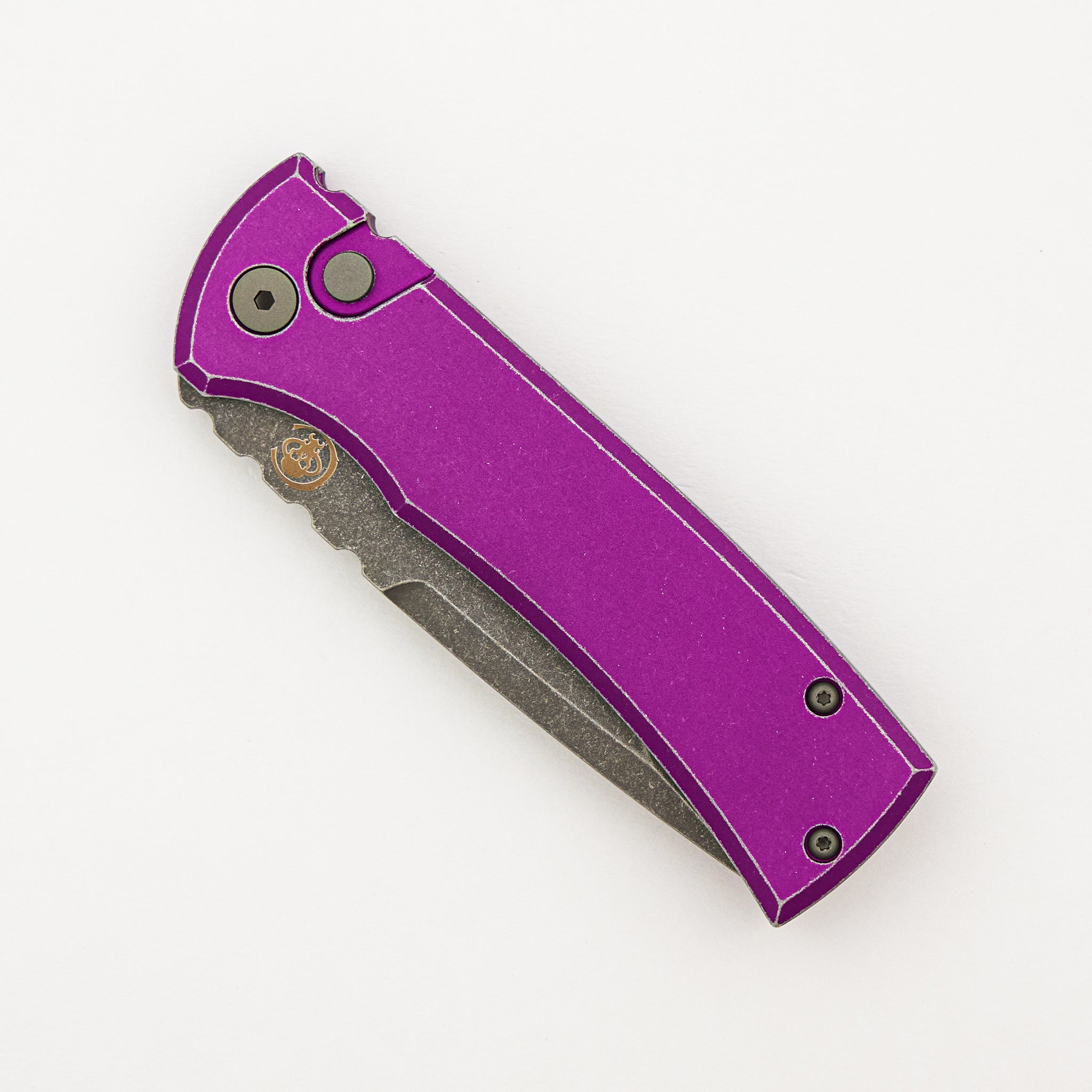 Redencion 229 Auto - Battle Worn Tanto - Purple Aluminum Handle