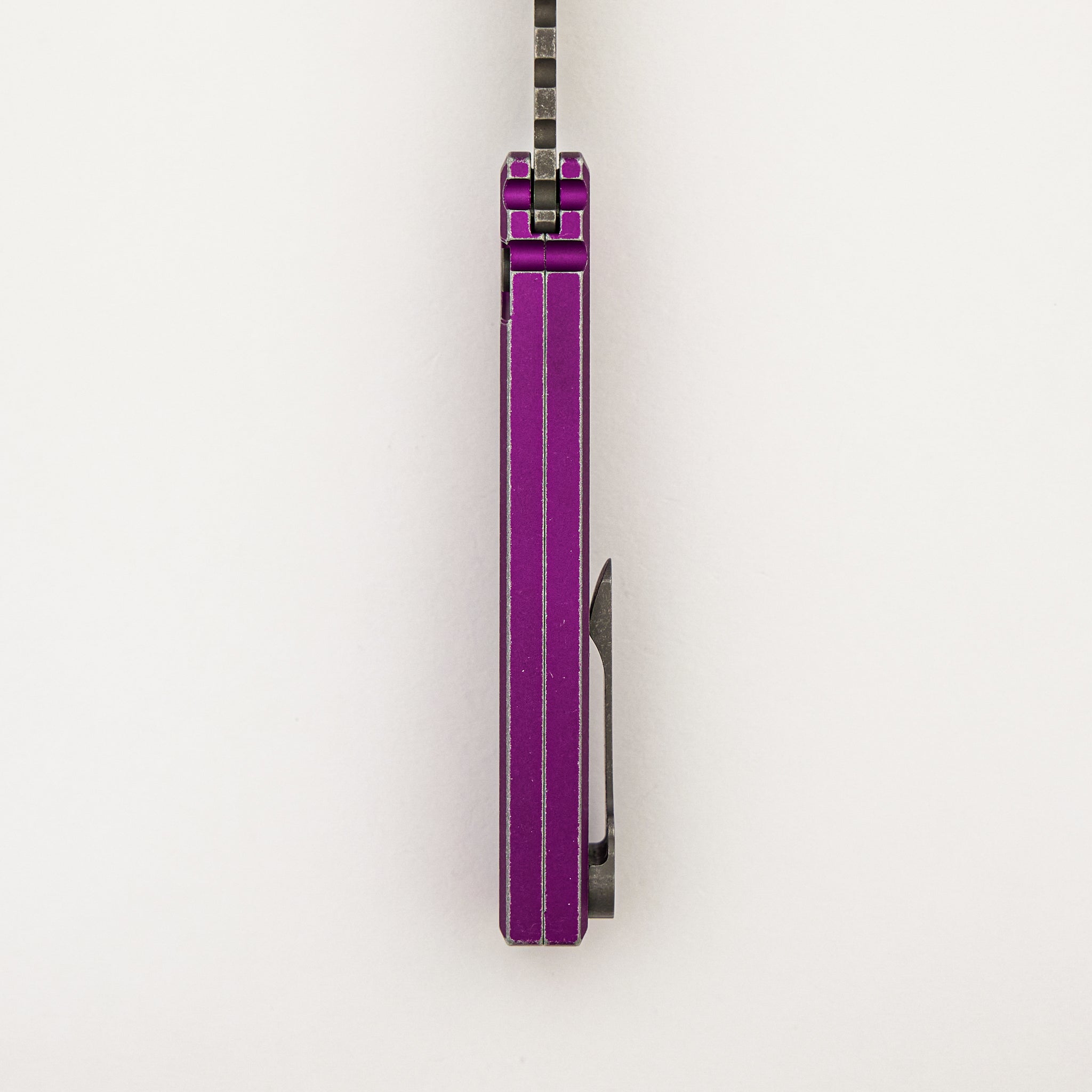 Redencion 229 Auto - Battle Worn Tanto - Purple Aluminum Handle
