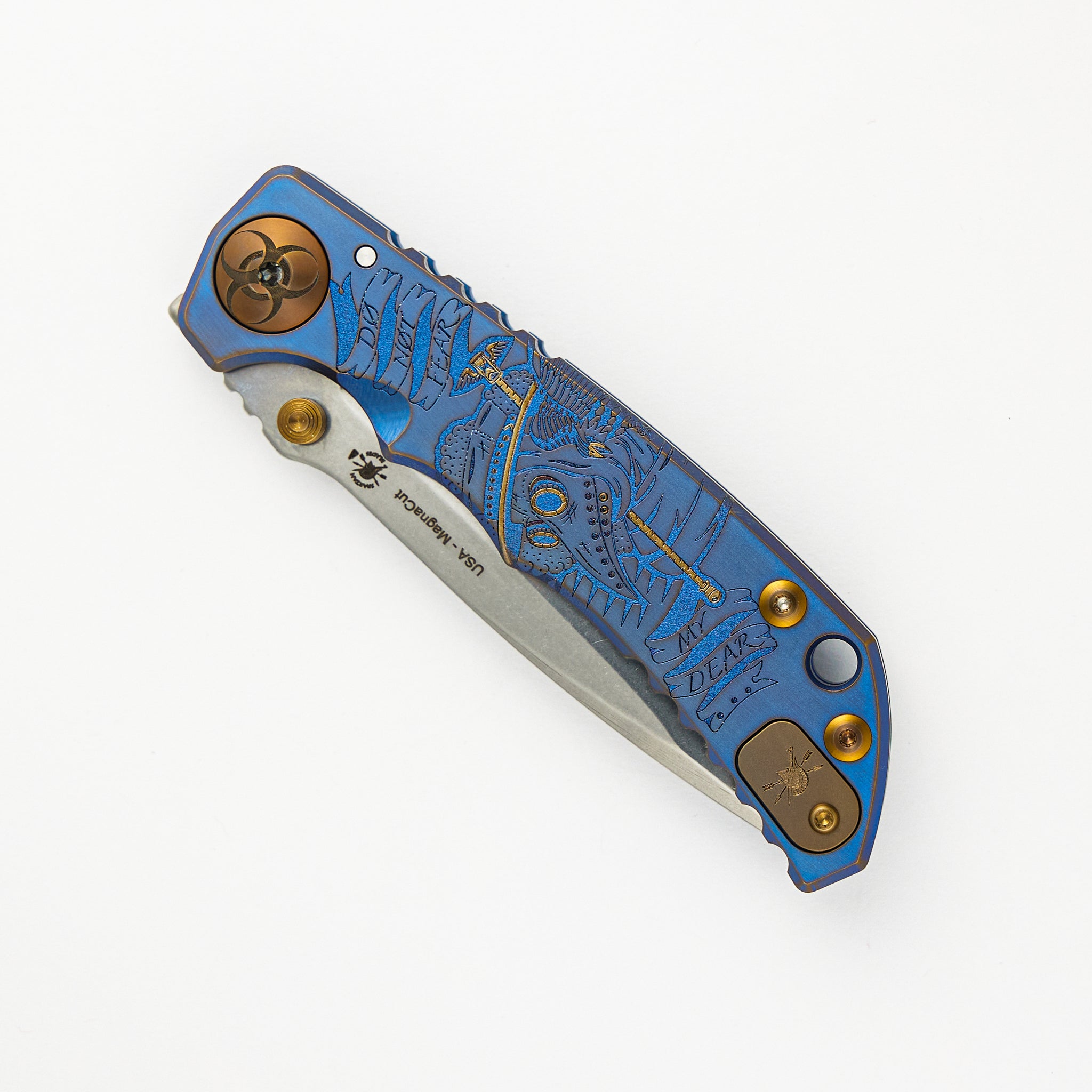 Harsey - Custom - SF5 - MagnaCut Blade - Plague Doctor Blue