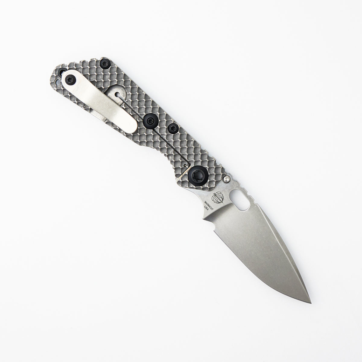 SNG DGG - Drop Point MagnaCut Blade - Titanium Handle