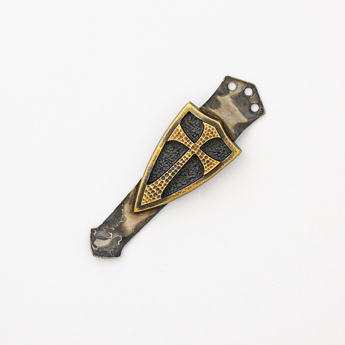 XL Bronze Crusader 3 Hole Pocket Clip