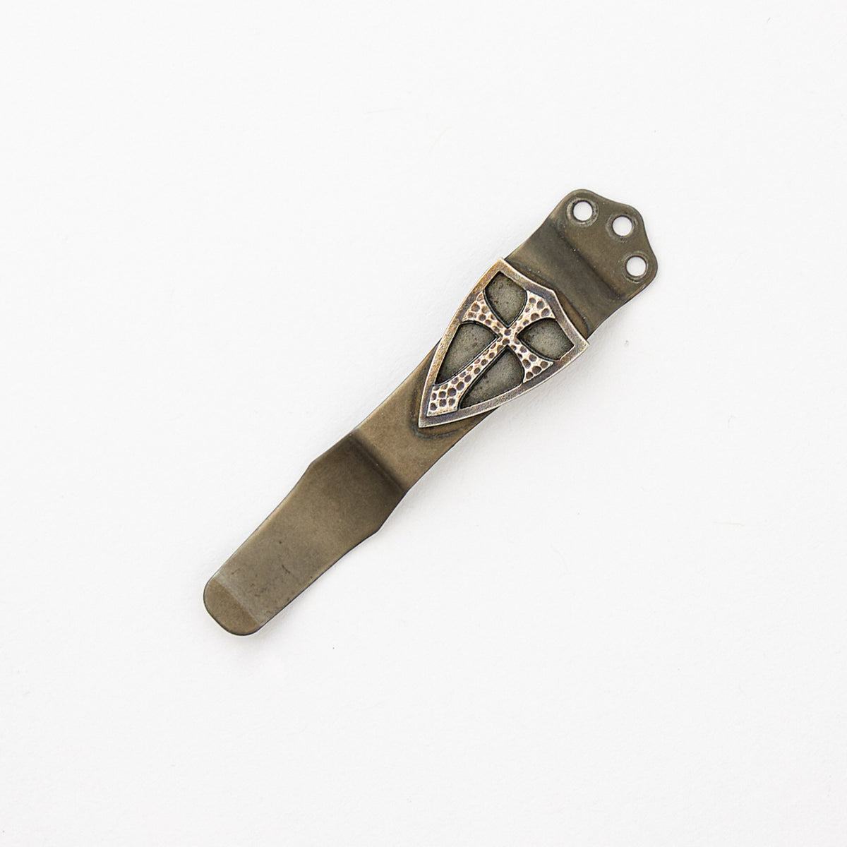 Silver Crusader 3 Hole Pocket Clip