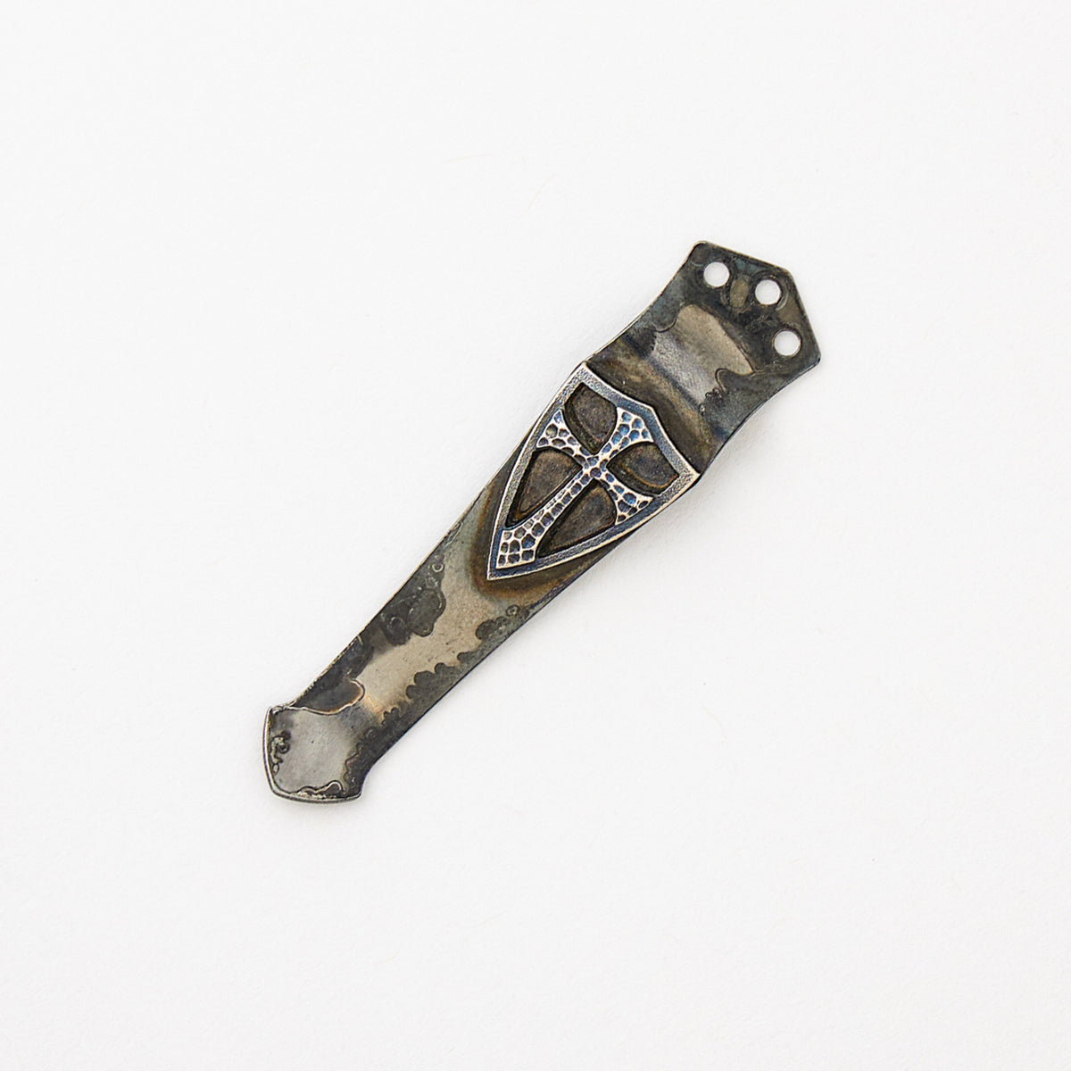 Silver Crusader 3 Hole Pocket Clip