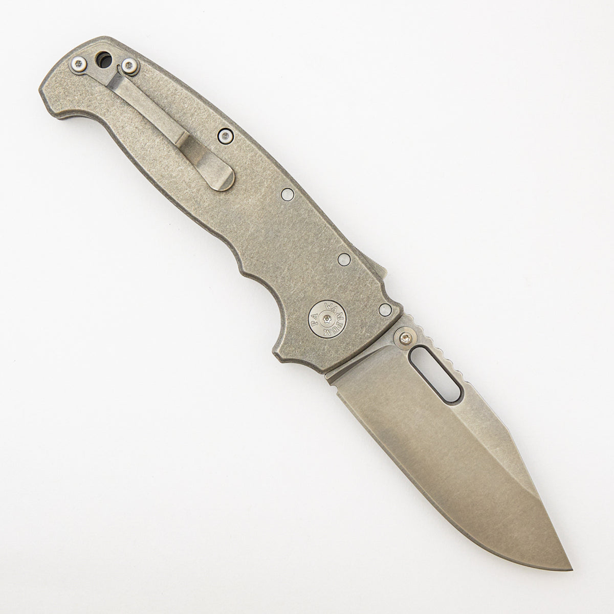 AD20 XXX - CPM-3V Blade - Titanium Handle