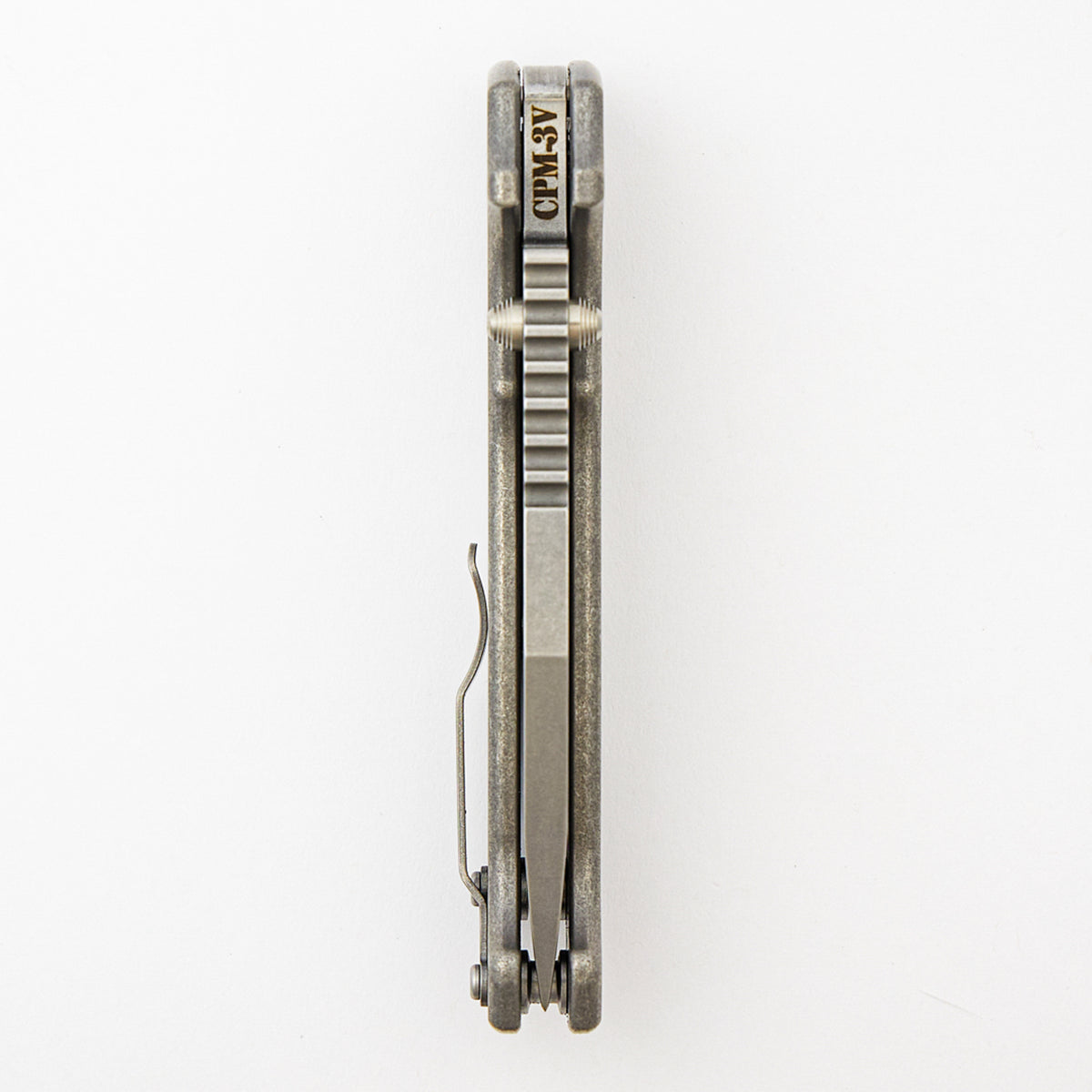 AD20 XXX - CPM-3V Blade - Titanium Handle