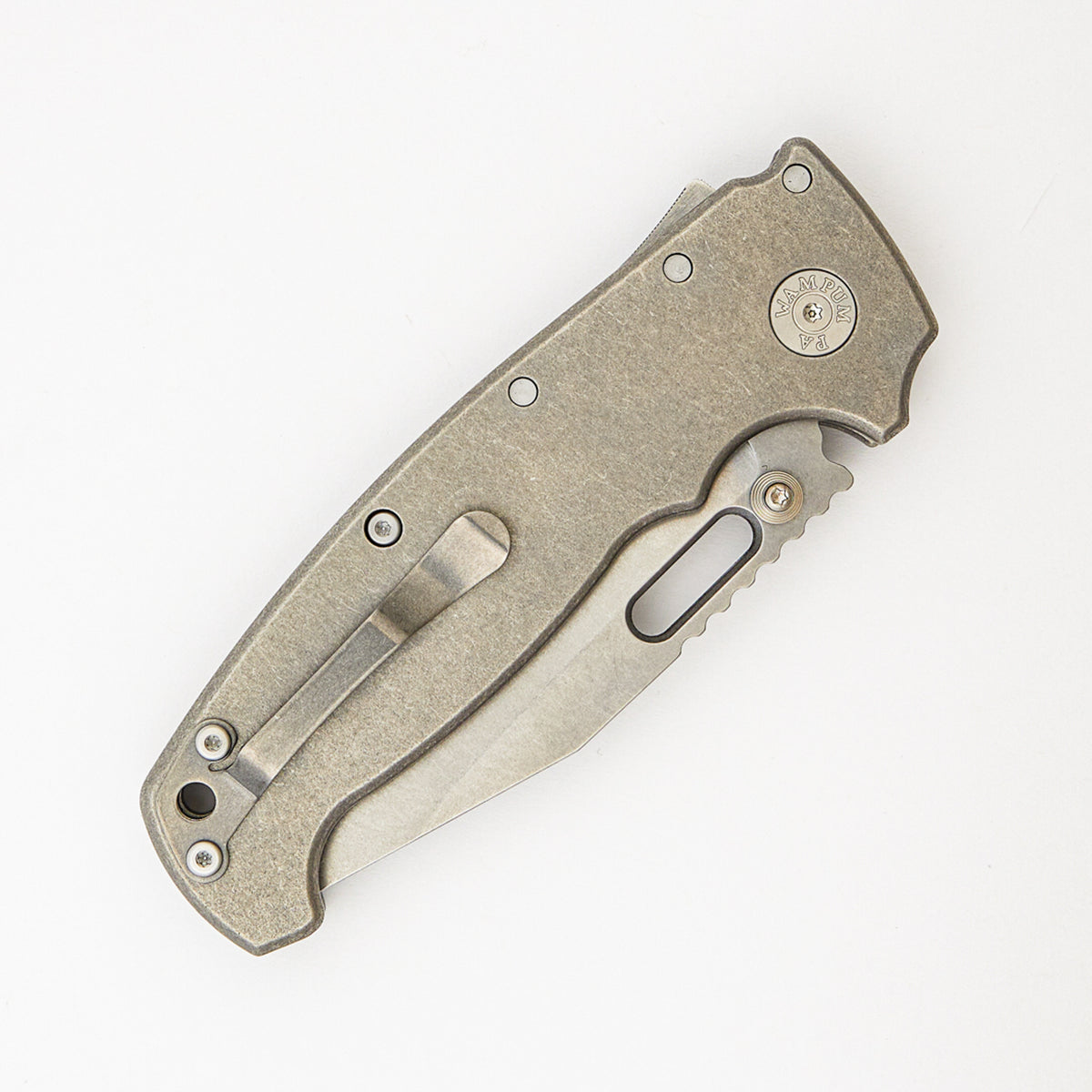 AD20 XXX - CPM-3V Blade - Titanium Handle