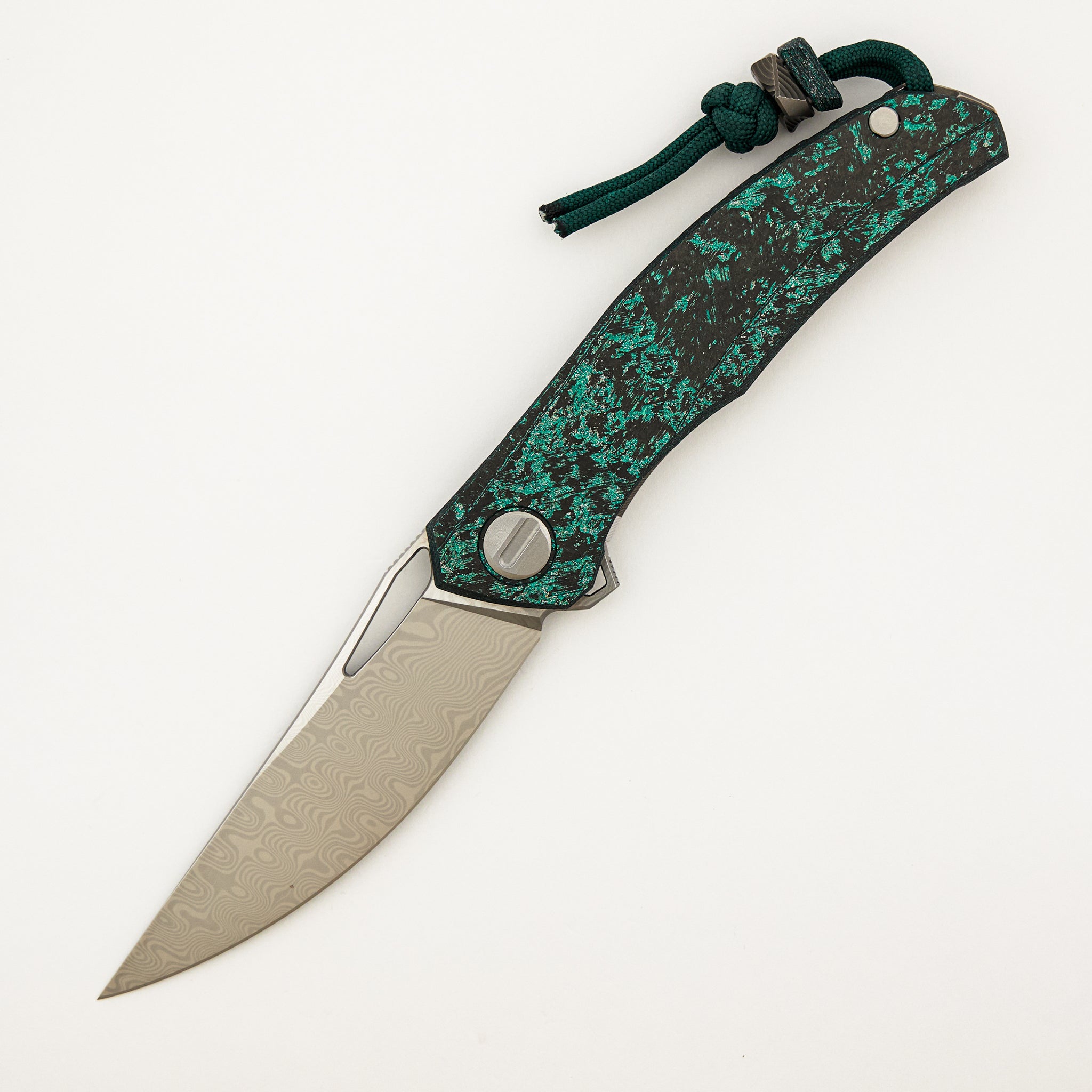 Quantium TKM - Titanium/Teal Magnetic CarboTi Handle - ZDI-E Blade - MRBS