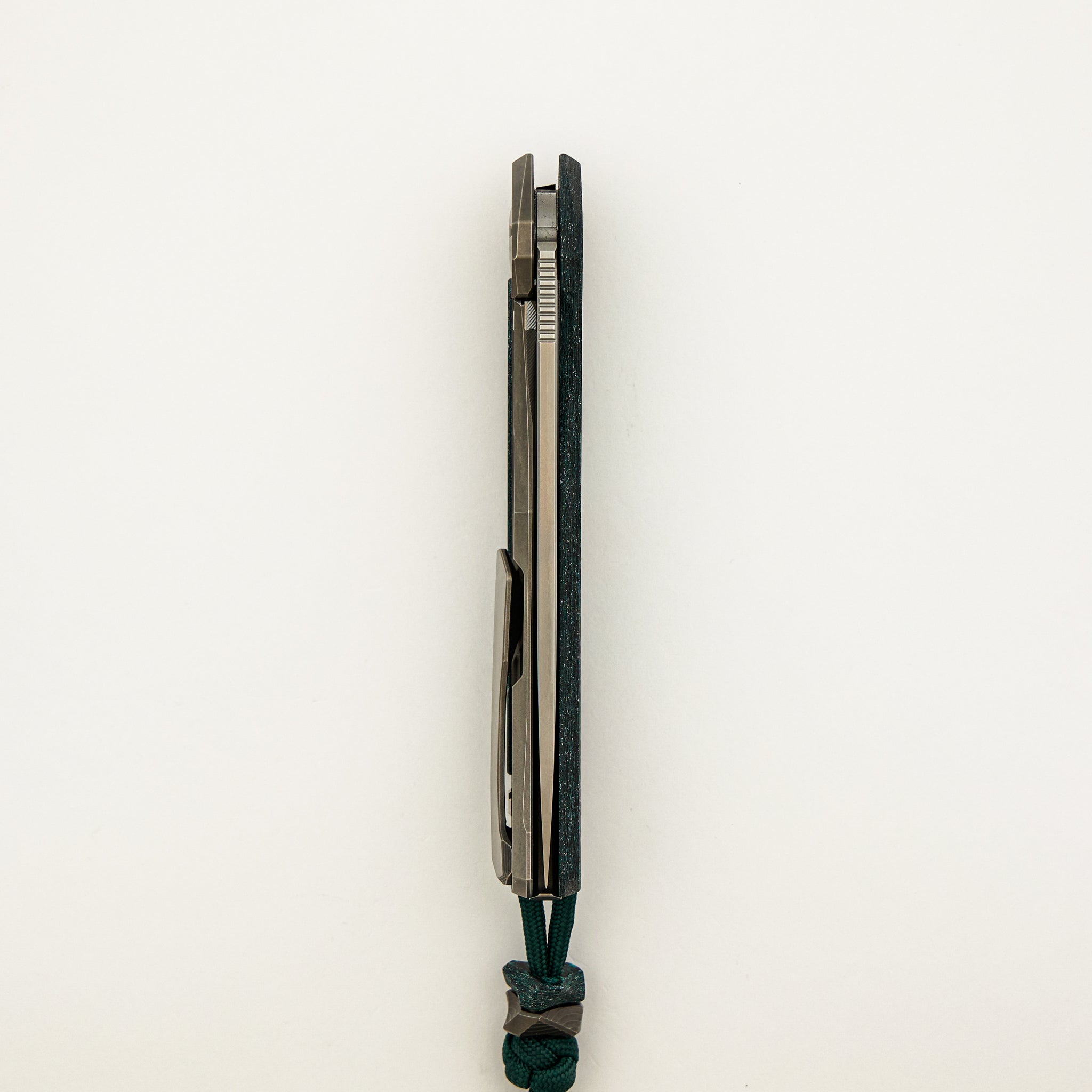 Quantium TKM - Titanium/Teal Magnetic CarboTi Handle - ZDI-E Blade - MRBS