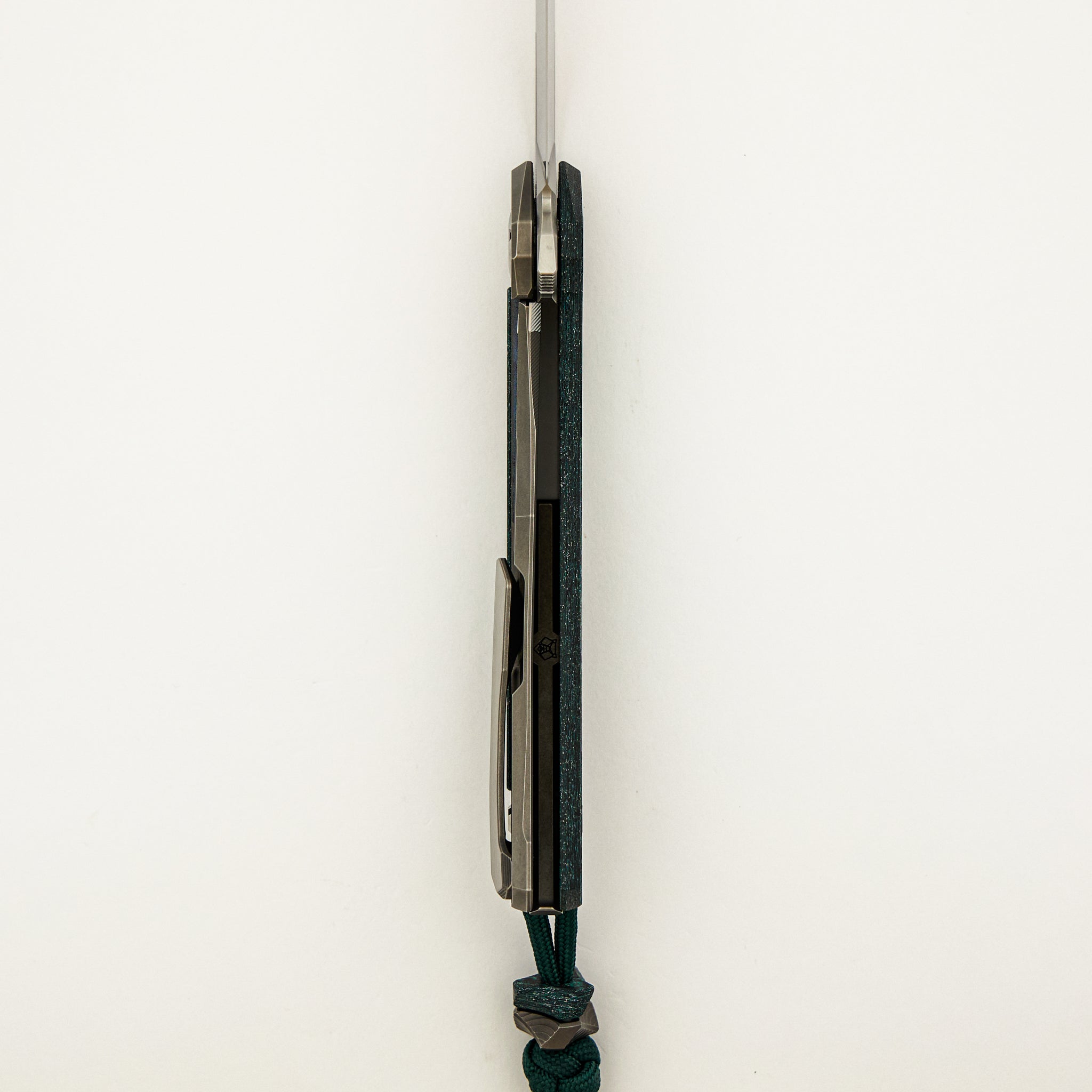 Quantium TKM - Titanium/Teal Magnetic CarboTi Handle - ZDI-E Blade - MRBS