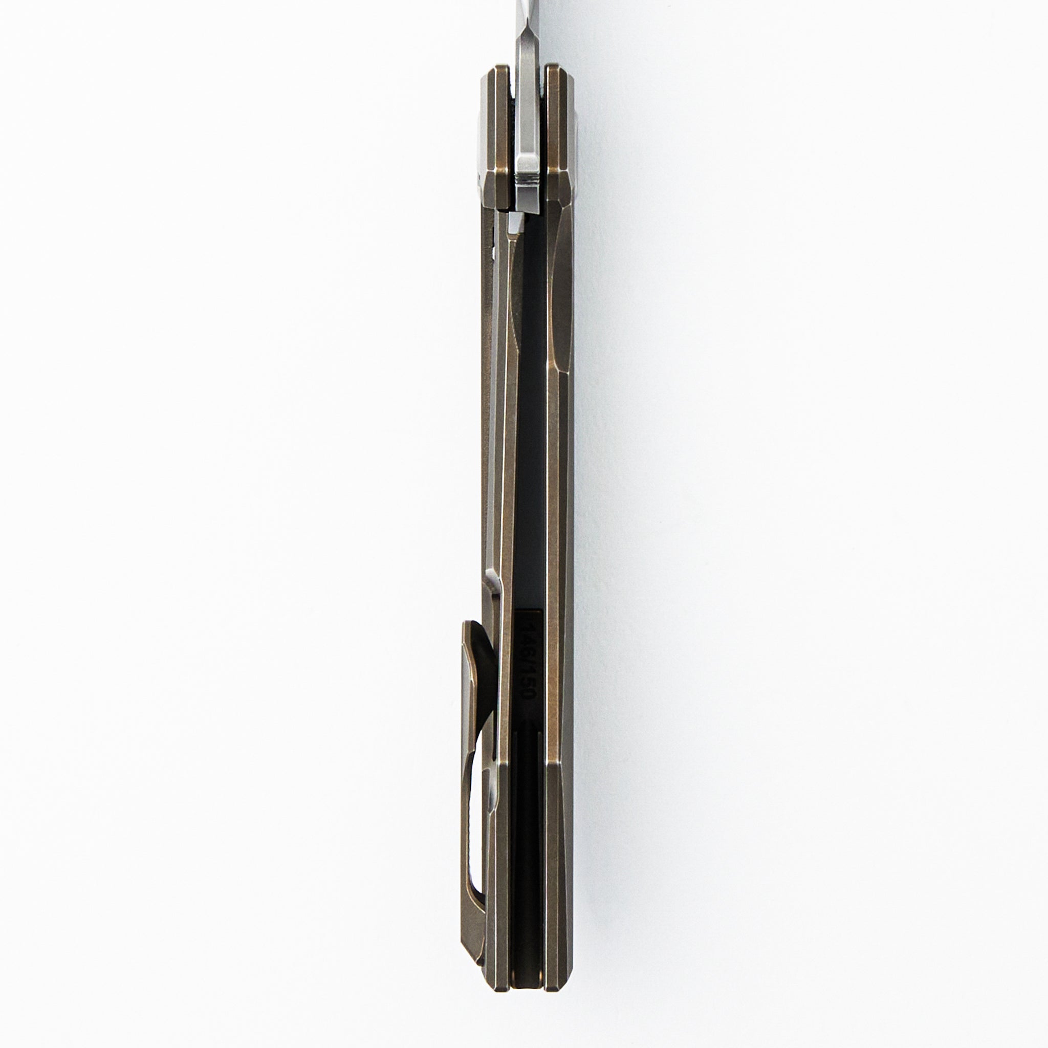 RKMP B - M398 Blade - Bronze Titanium Handle - SRRBS (Charles Marlowe Design)