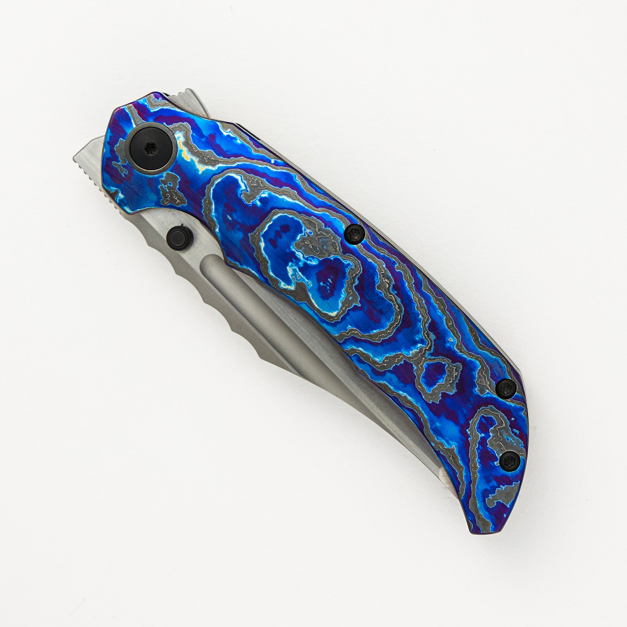 Mini Ultimatum - ZircuTi/Ti Black PVD Handle - Magnacut Blade