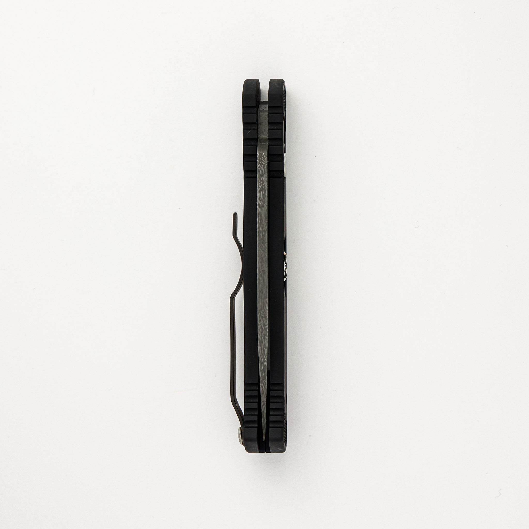 TR-2 - Black Aluminum Handle W/ Shaw Skull - Chad Nichols Blade - Custom Limited Edition #34 of 40