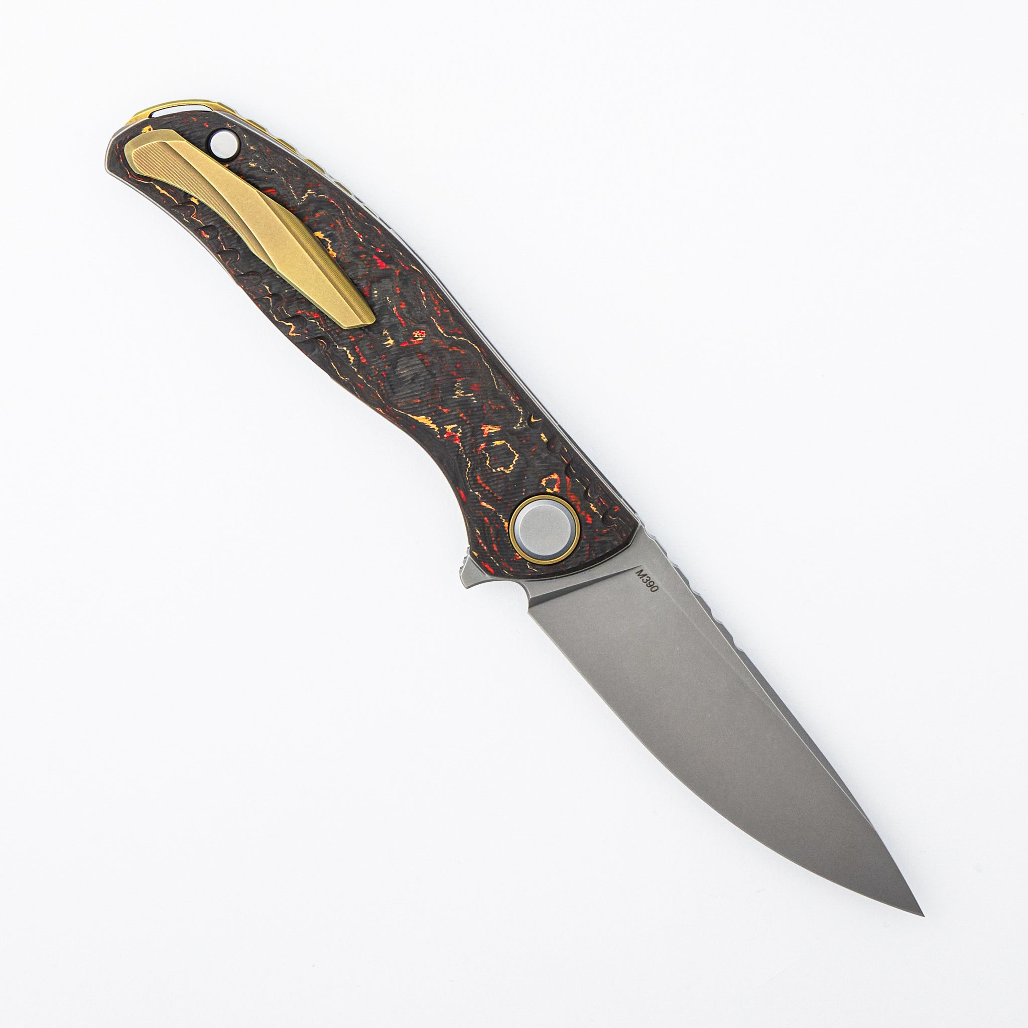 F3 Ignis - Special Edition - "Phoenix Wing" TechnoCarbo Handle - M390 Blade - MRBS