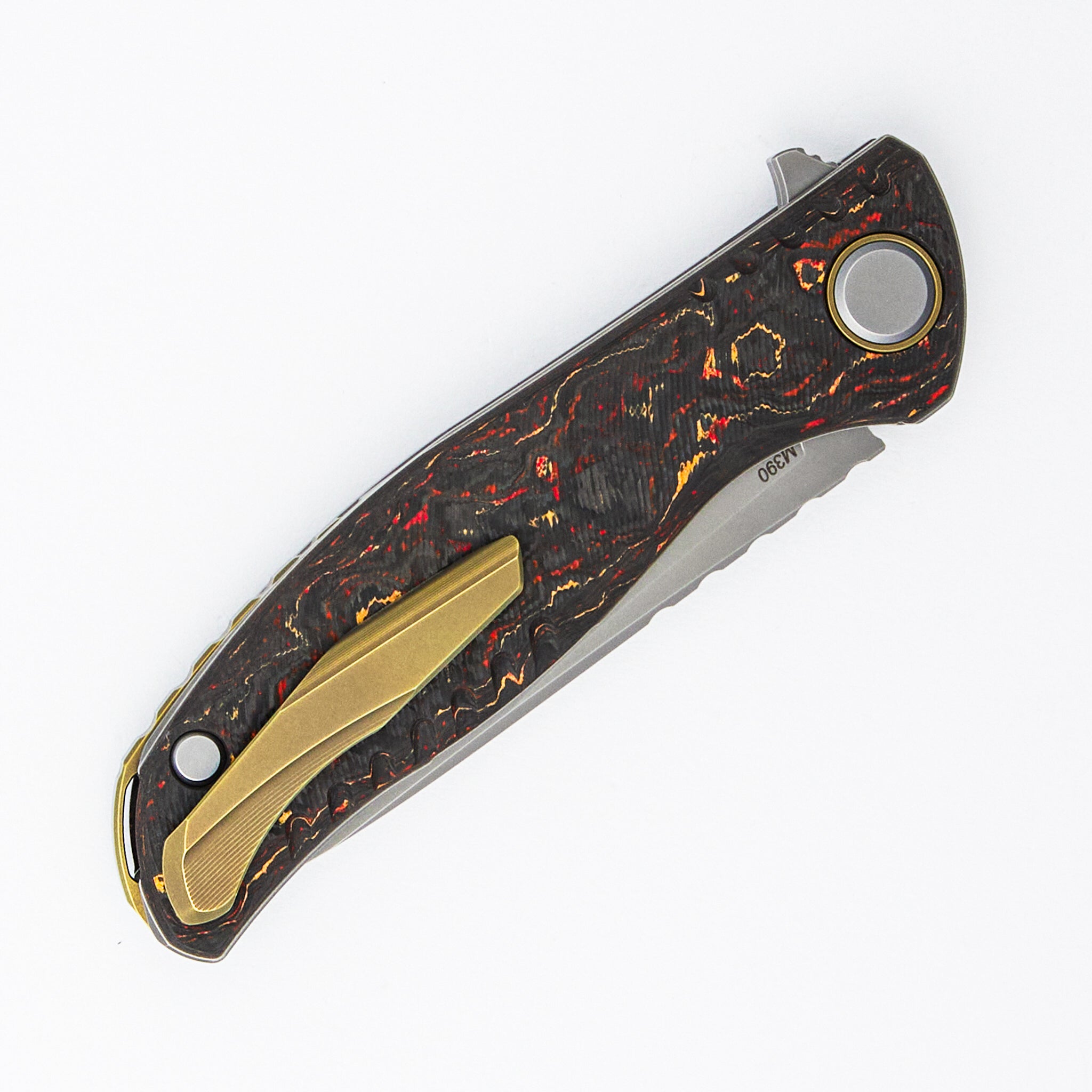F3 Ignis - Special Edition - "Phoenix Wing" TechnoCarbo Handle - M390 Blade - MRBS