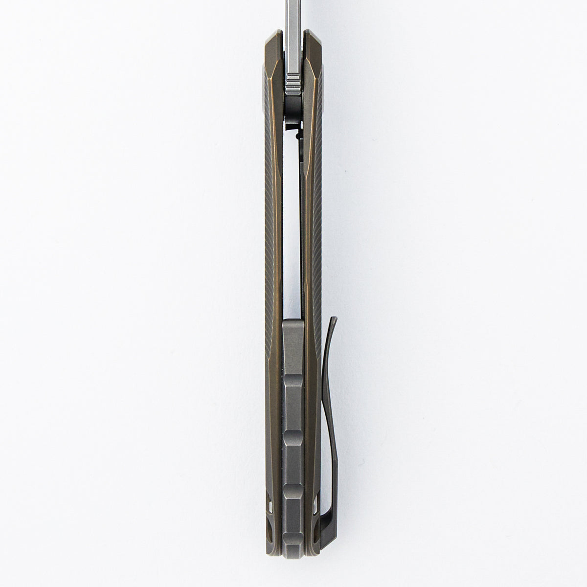 Stellar – Bronze Titanium Handle – M390 Blade – MRBS