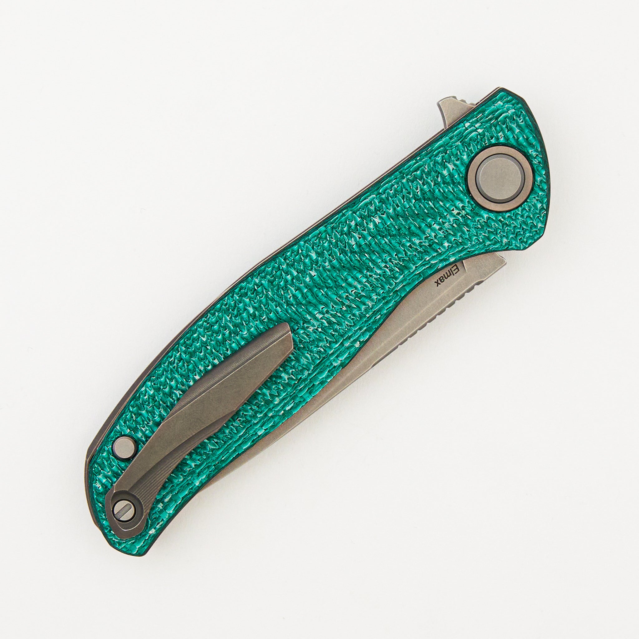 F3 - Elmax Blade - Emerald Alutex Handle - MRBS