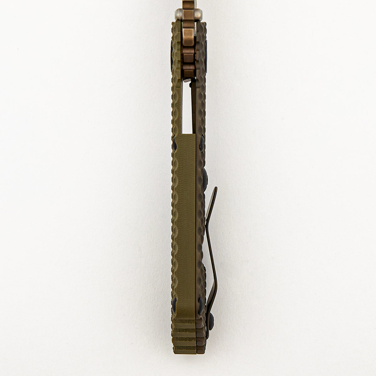 SNG DGG - Drop Point S30V Blade - Titanium/OD Green G10 Handle