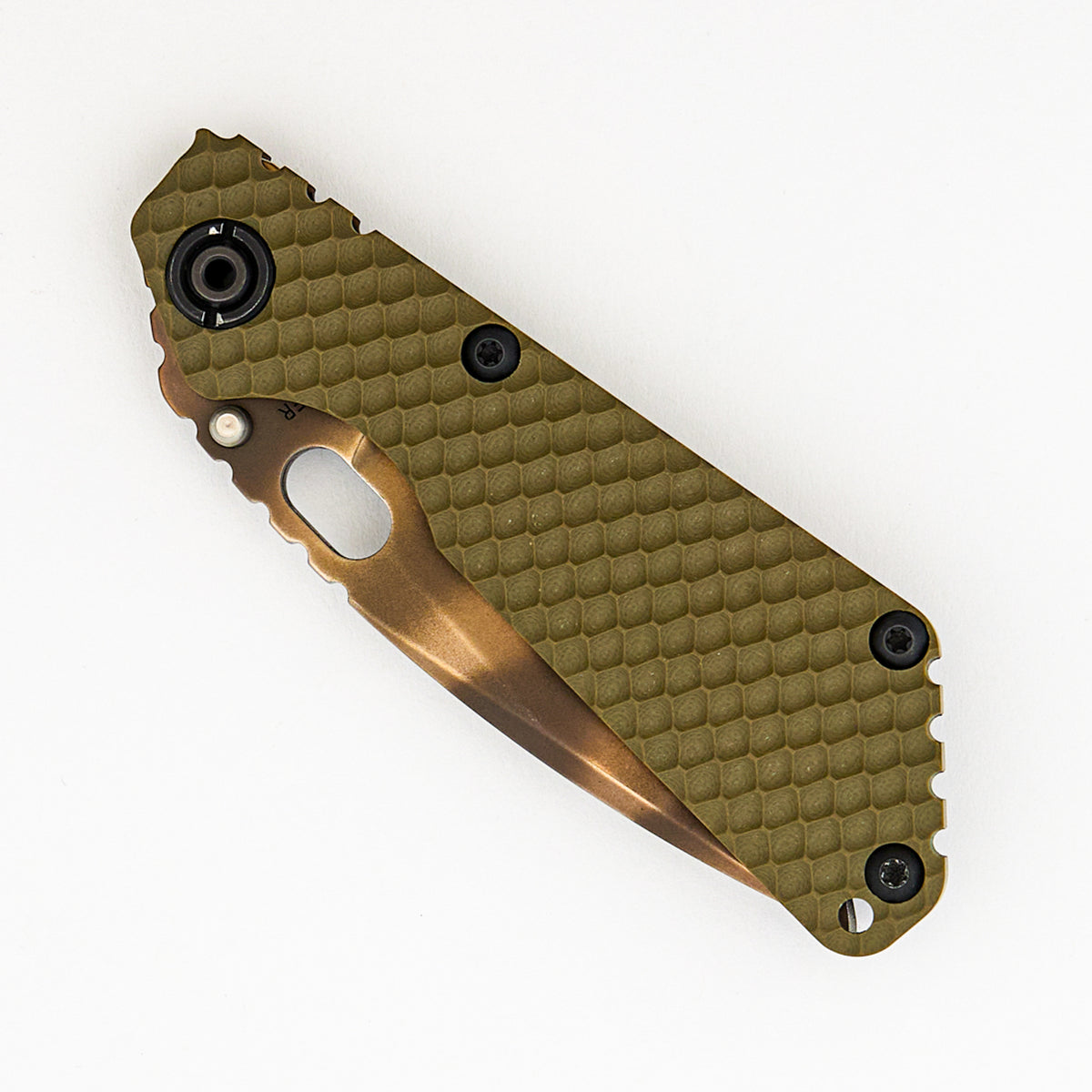 SNG DGG - Drop Point S30V Blade - Titanium/OD Green G10 Handle