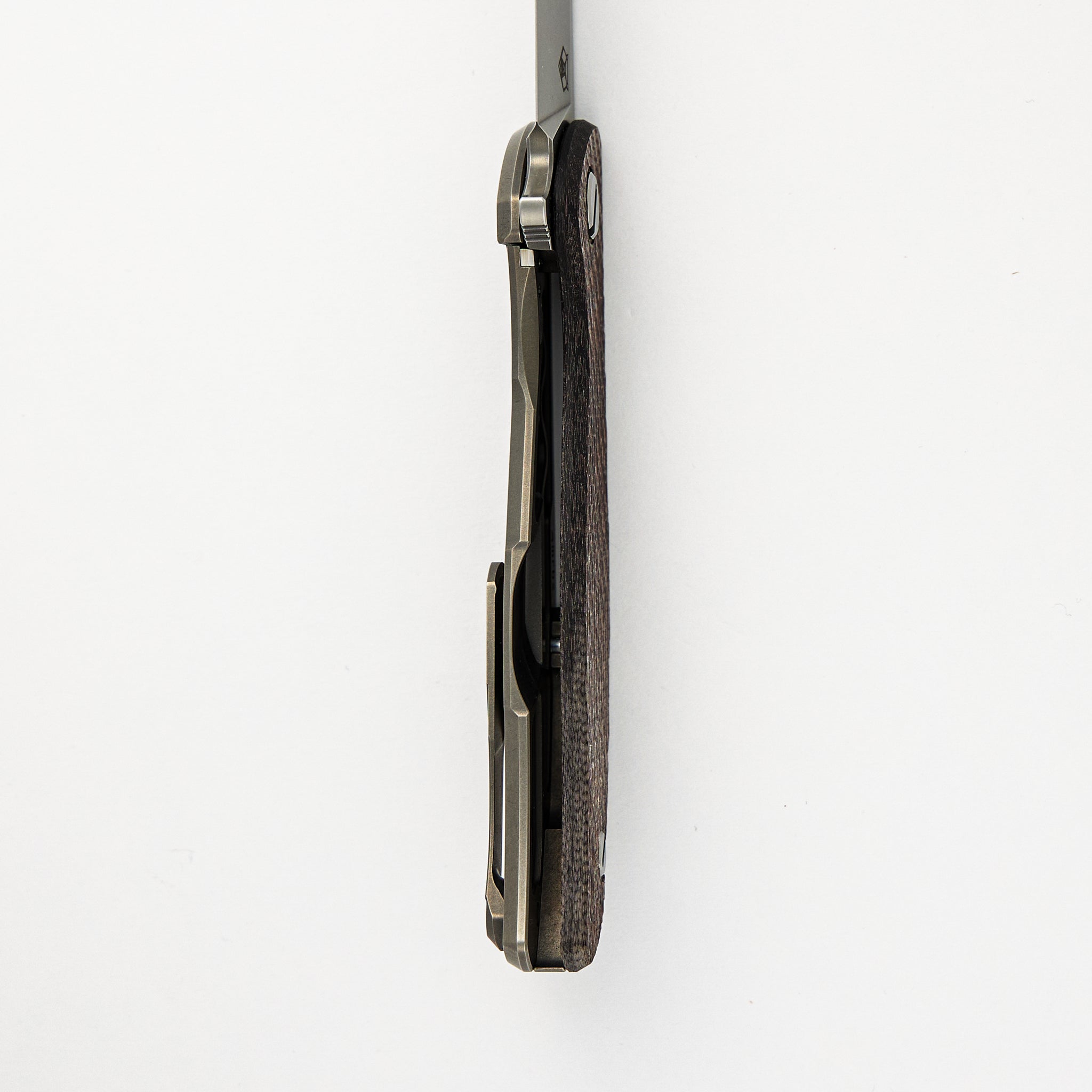 Hati R - Brown Alutex Handle - M390 Blade - MRBS