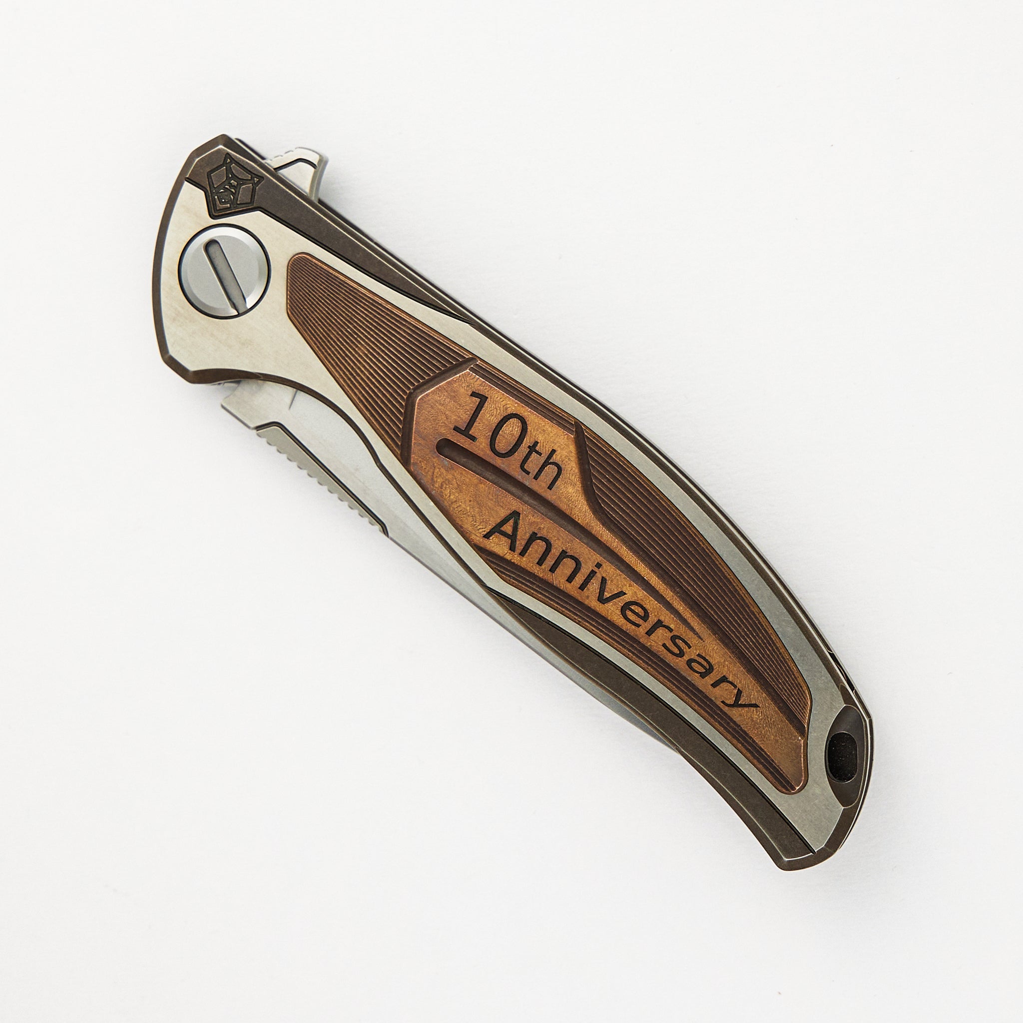 "Limited Edition" F95 10th Anniversary - S90V Blade - Titanium Handle - Washers
