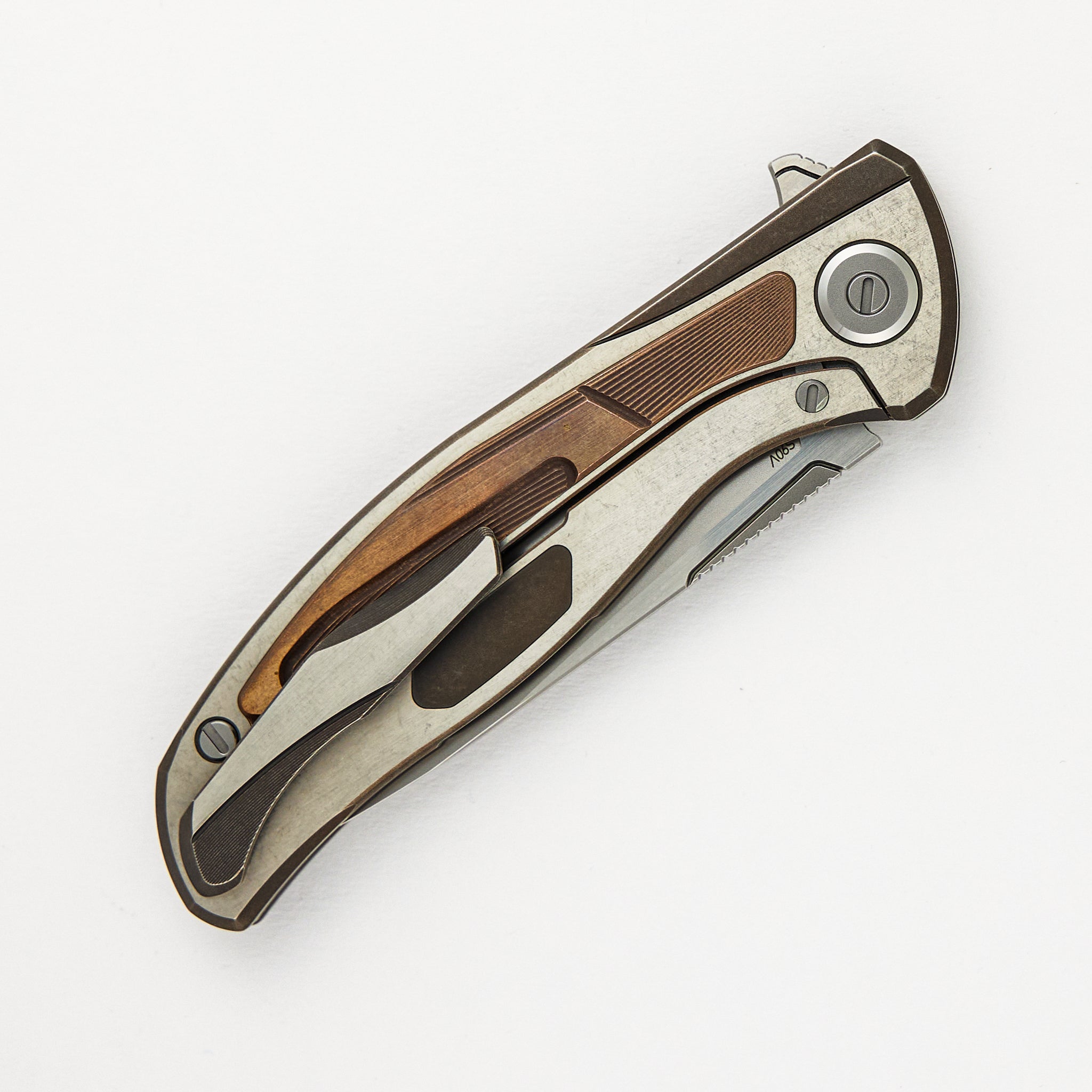 "Limited Edition" F95 10th Anniversary - S90V Blade - Titanium Handle - Washers