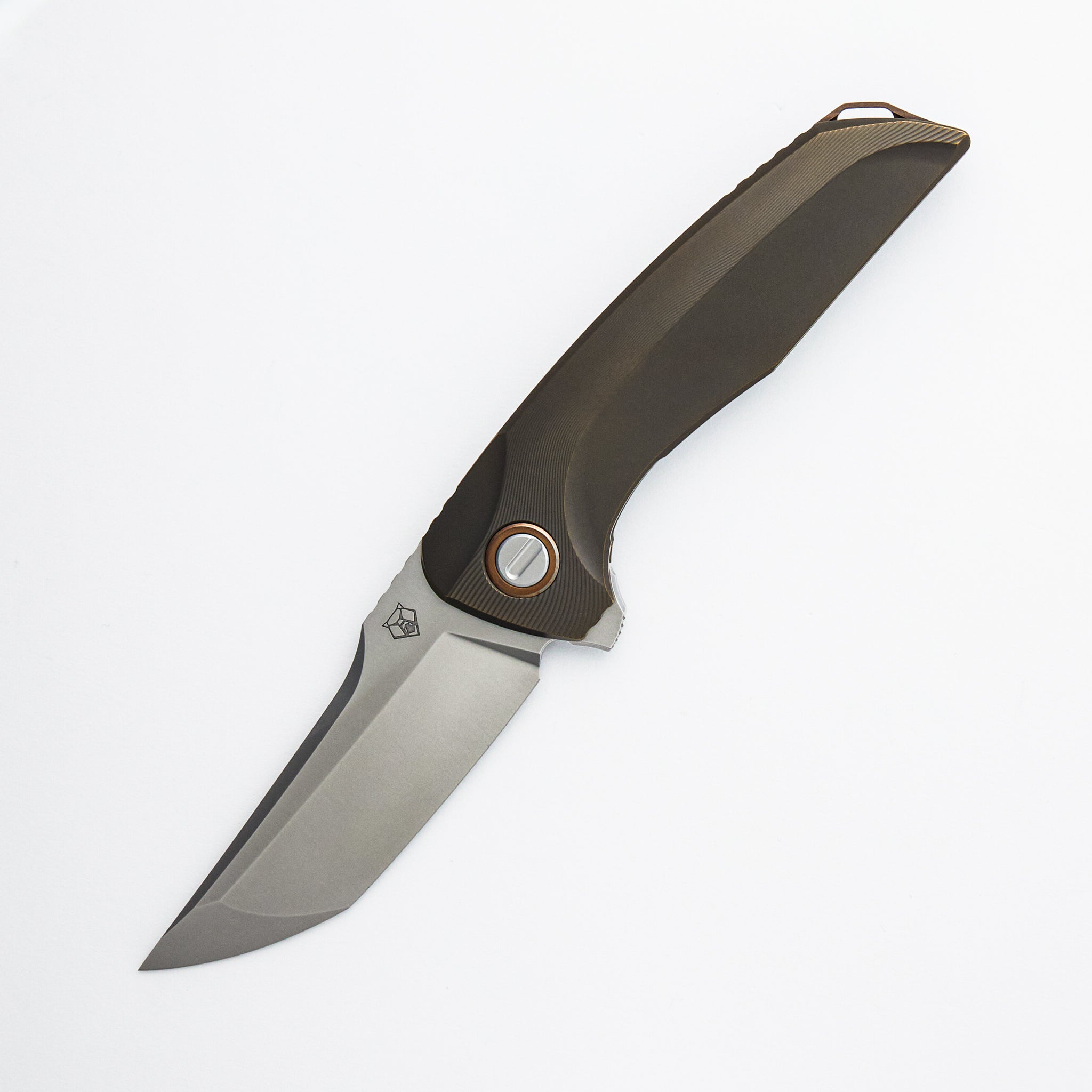Russian Hokkaido - Bronze Titanium Handle - Vanax 37 Blade - RBS