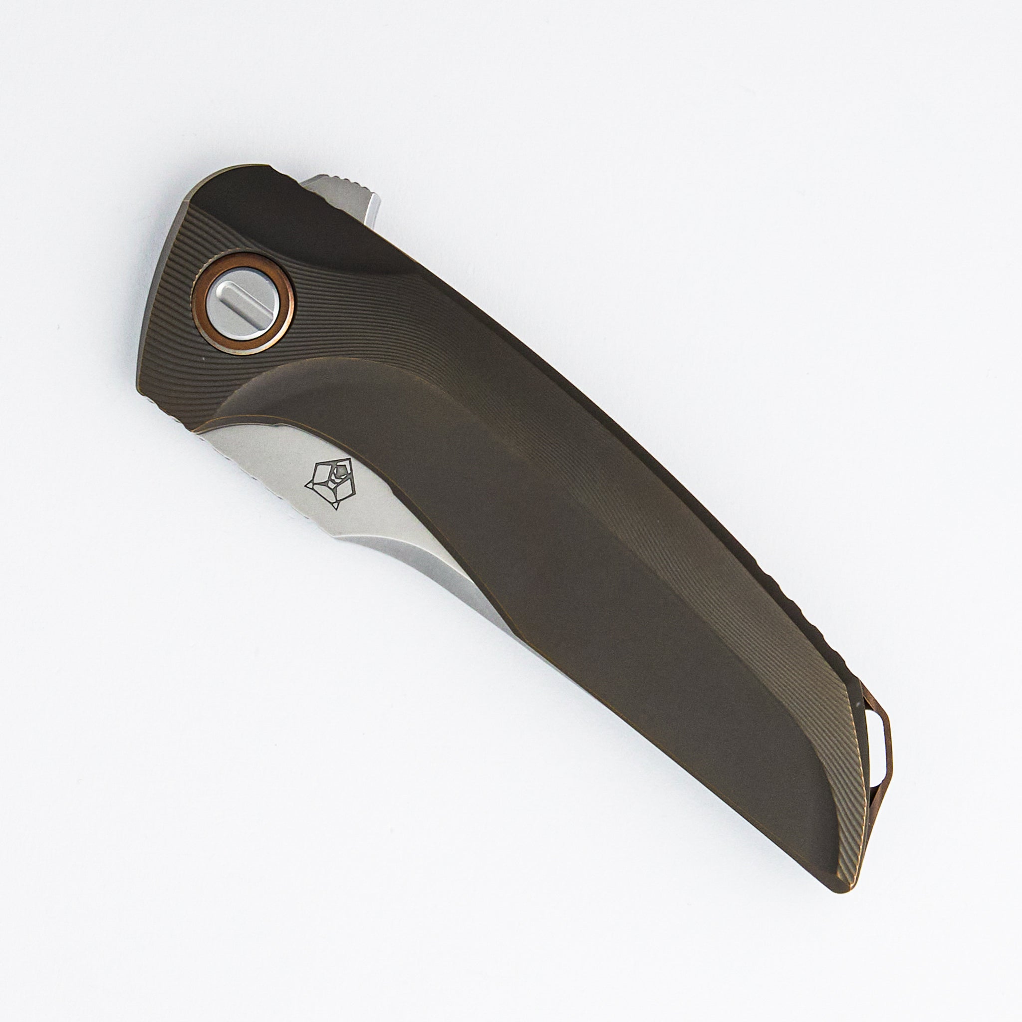 Russian Hokkaido - Bronze Titanium Handle - Vanax 37 Blade - RBS