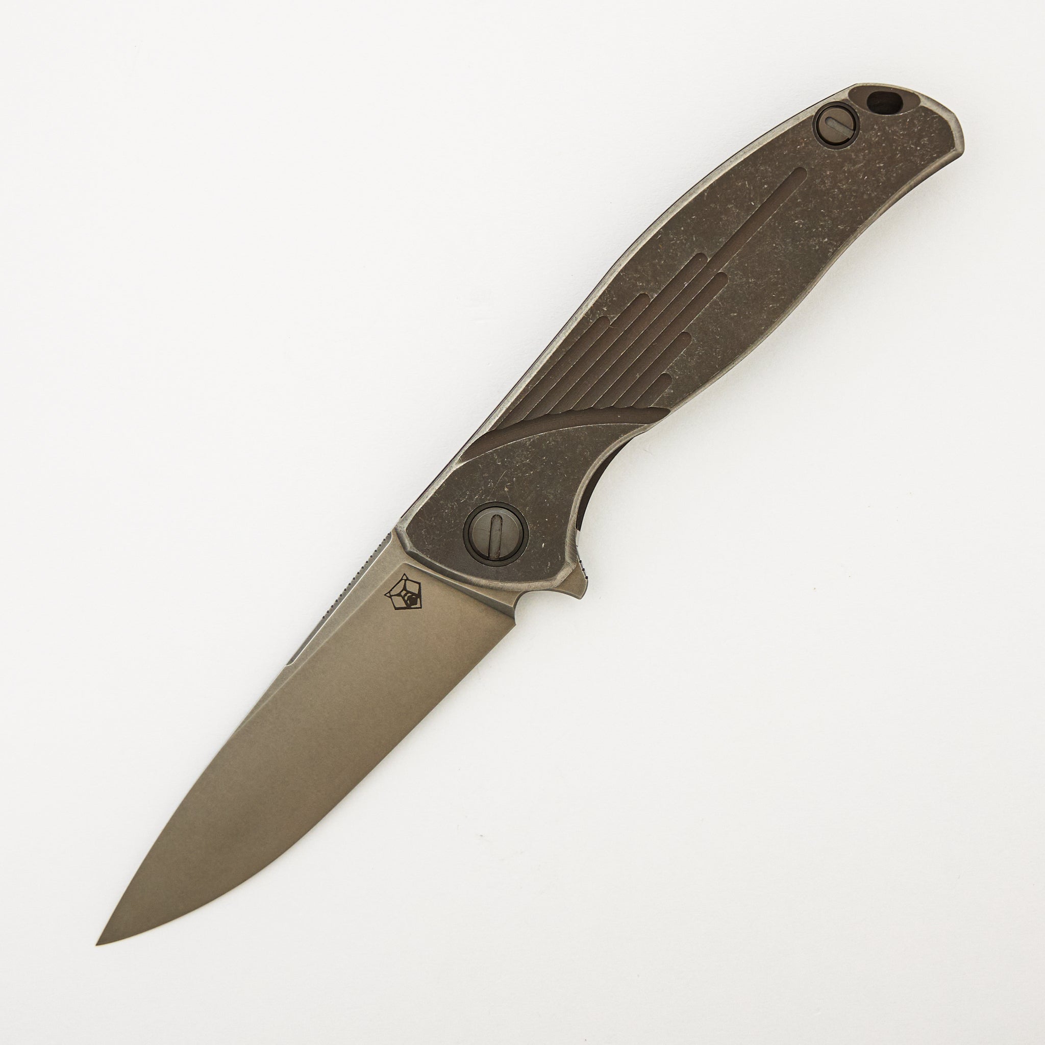 F95 "The JB Stout Finish" - M390 Blade - Titanium Handle - MRBS