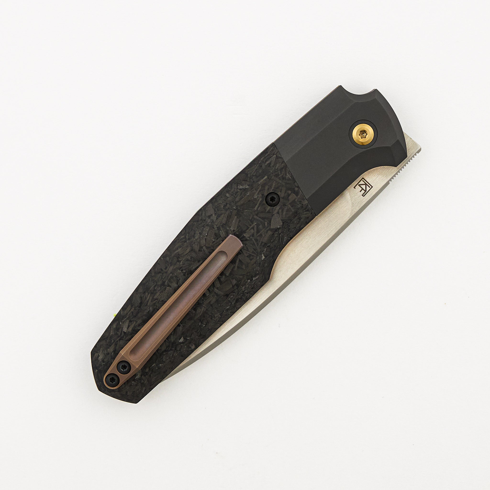 FIF20 - M390 Blade - Titanium/Carbon Fiber Handle (Philippe Jourget Design)