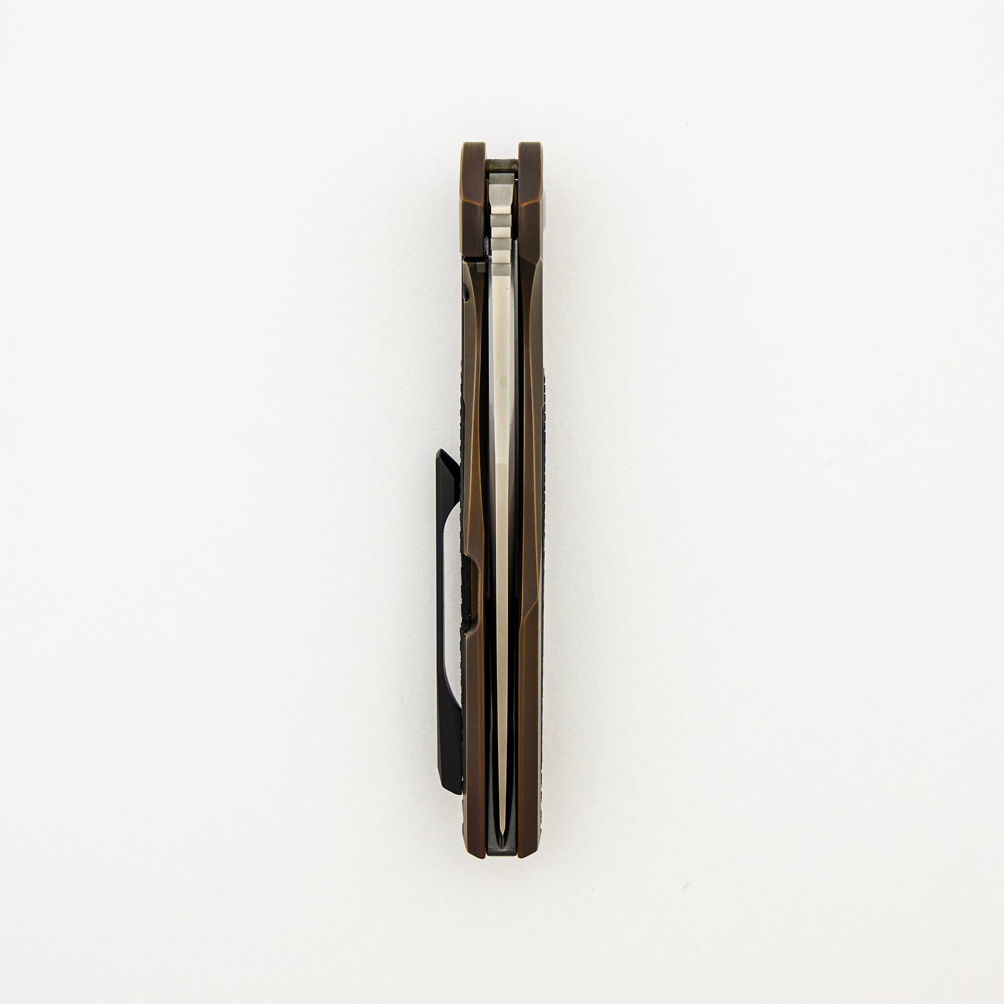 Switch - M390 Blade - Titanium/Carbon Fiber Handle (Geoff Blauvelt Design)