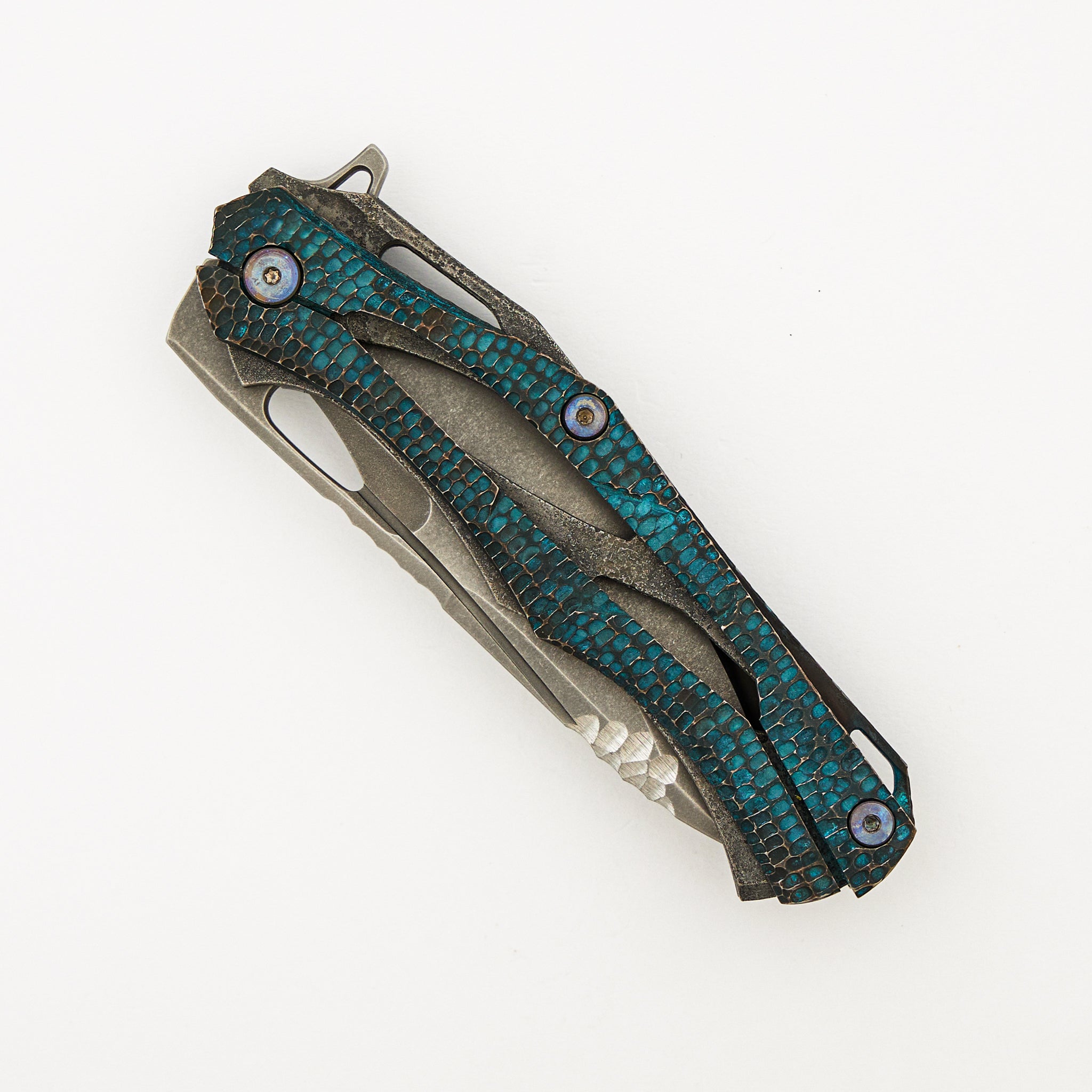 DCPT-1 Customized One-Off - S35VN Blade - Titanium Handle (A. Konygin Design)