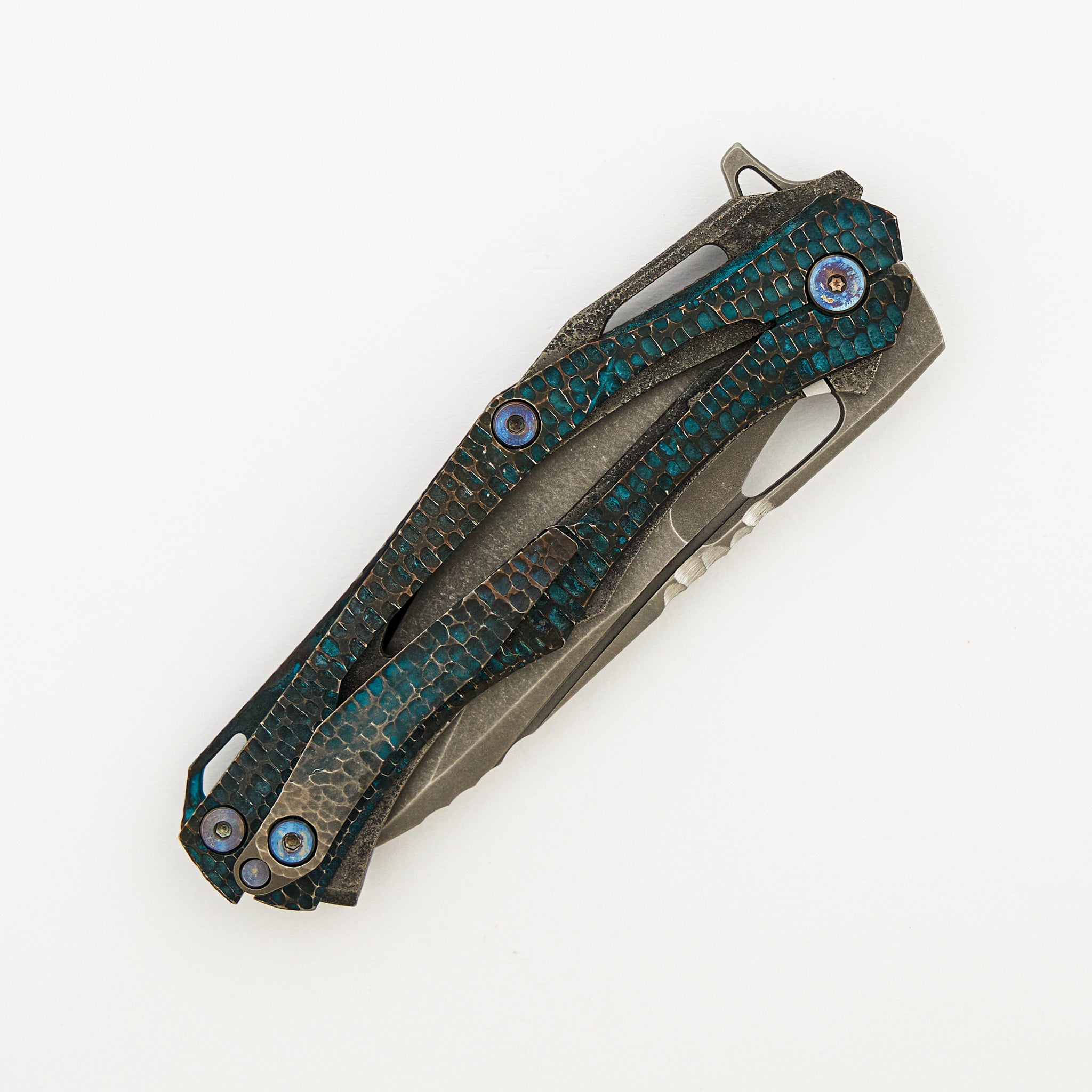 DCPT-1 Customized One-Off - S35VN Blade - Titanium Handle (A. Konygin Design)