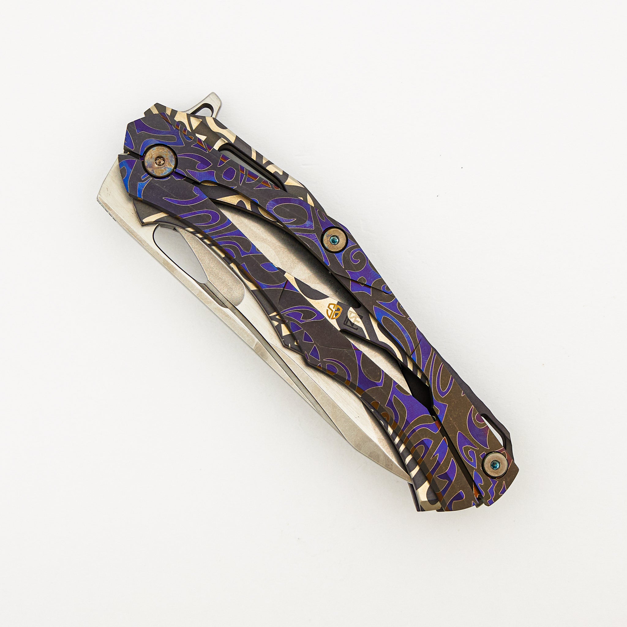 DCPT-1 Customized One-Off - S35VN Blade - Titanium Handle (A. Konygin Design)