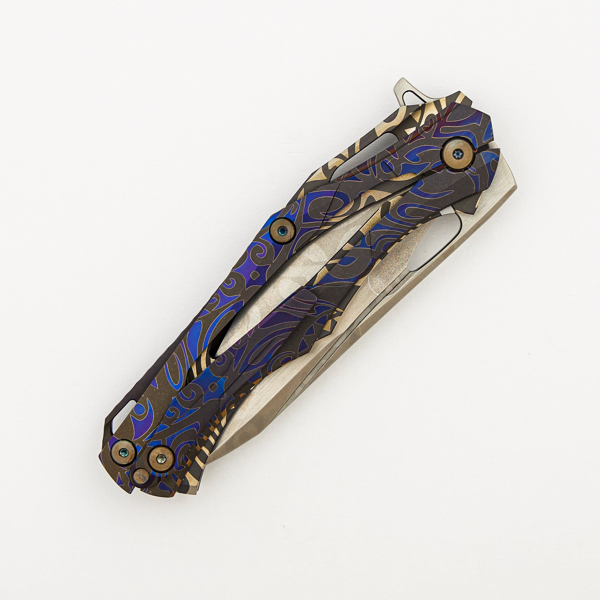 DCPT-1 Customized One-Off - S35VN Blade - Titanium Handle (A. Konygin Design)
