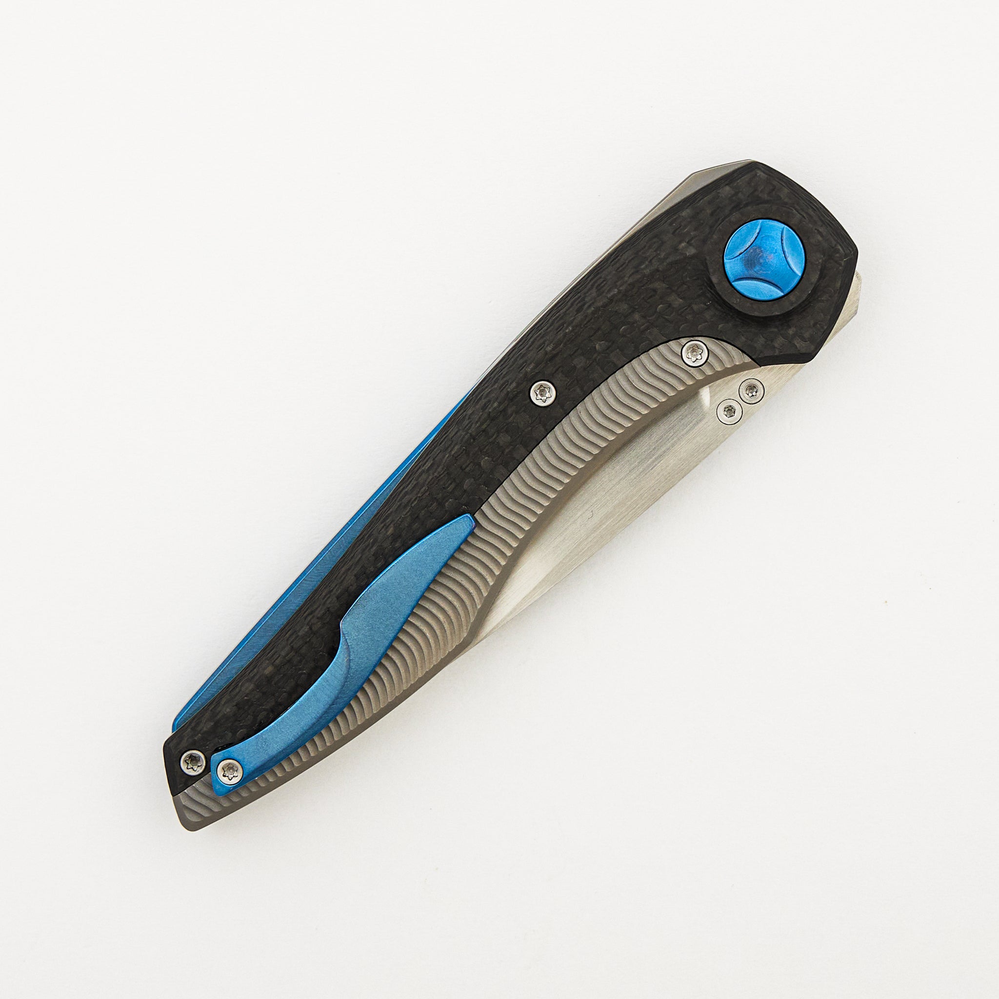 Sukhoi 2.0 ST - S35VN Blade - Titanium/Carbon Fiber Handle (A. Malyshev Design)