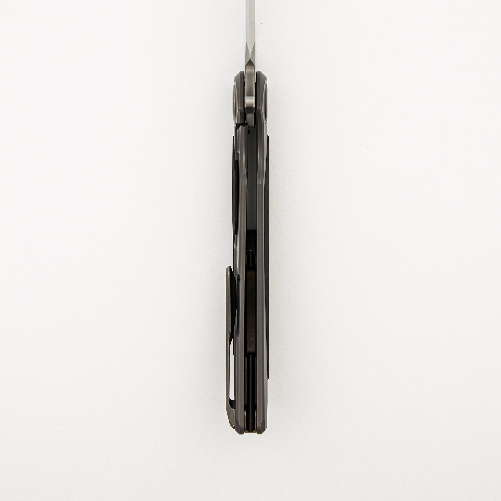"Limited Edition" Molten Overkill - MagnaCut Blade - Titanium Handle W/ Lava & Ash CarboTi Inlays - SRRBS (RJ Martin Design)