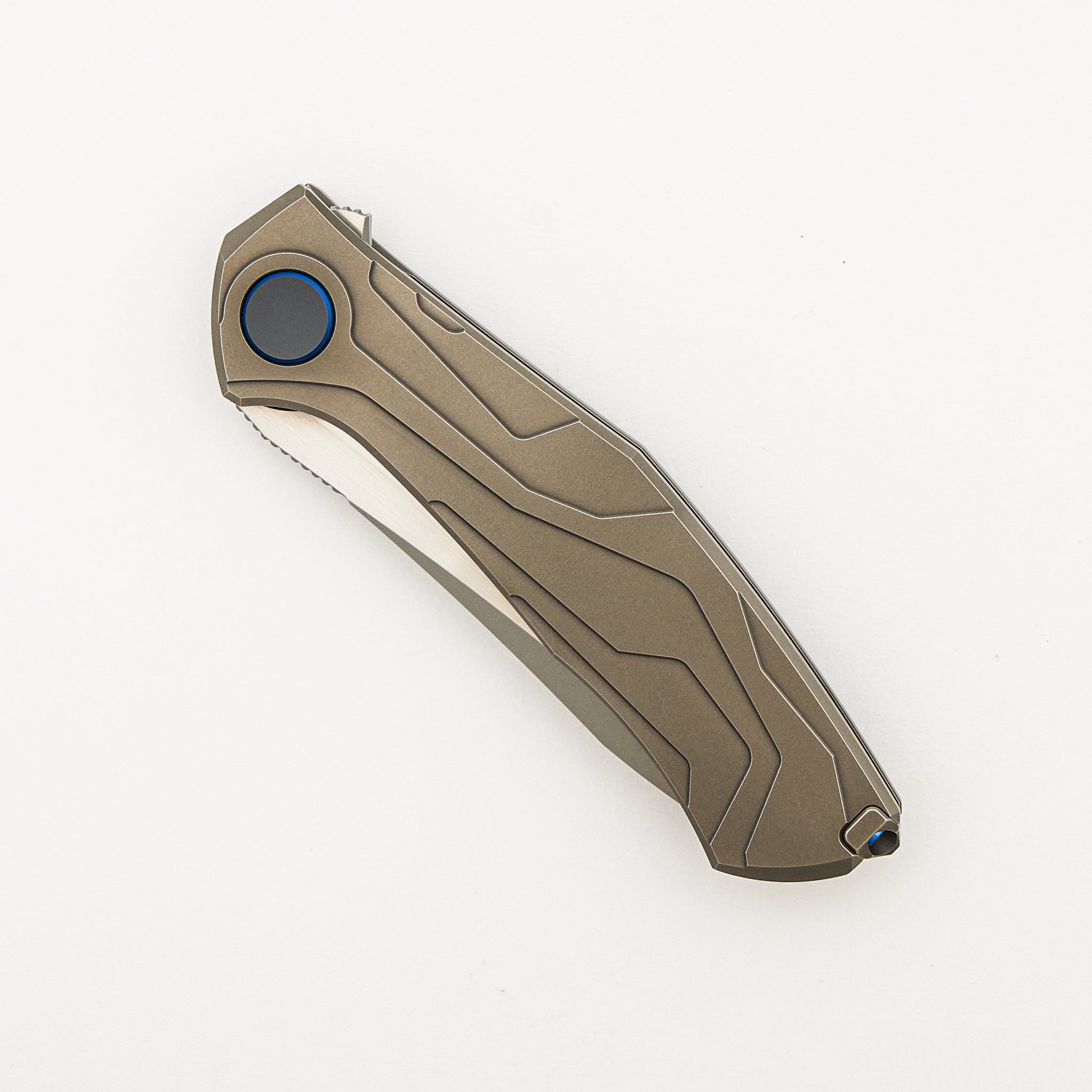 "Limited Edition" Kami Flipper - S110V Blade - Titanium Handle - MRBS (Sinkevich Design)