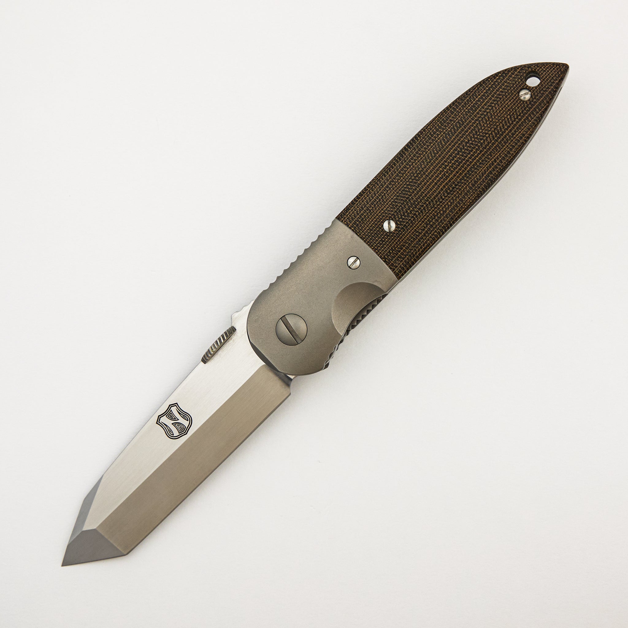 Nath Custom Ducktail Tanto Knife (Poboy CQC-6)
