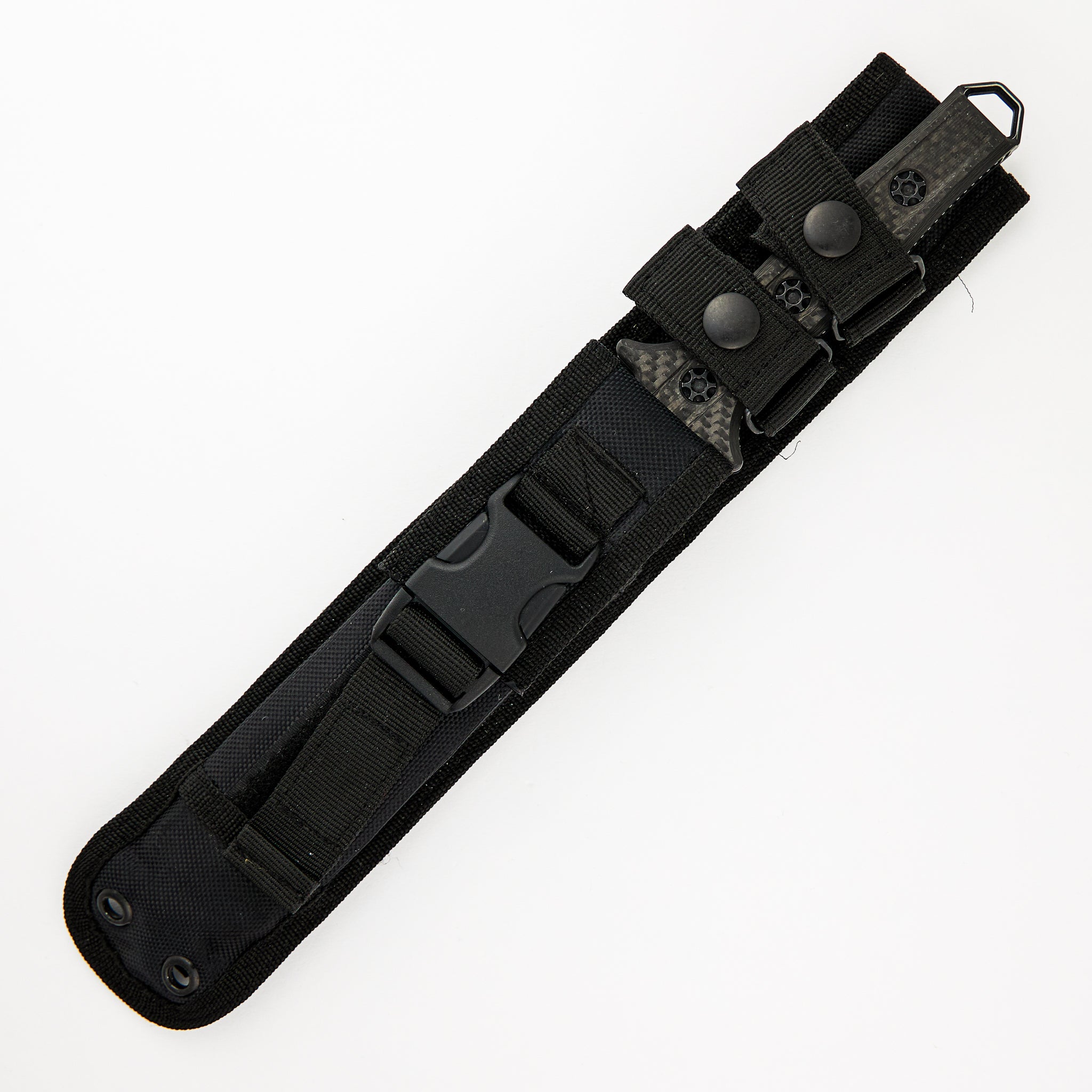 Nephilim – Carbon Fiber Handle – Battle Worn Elmax Blade