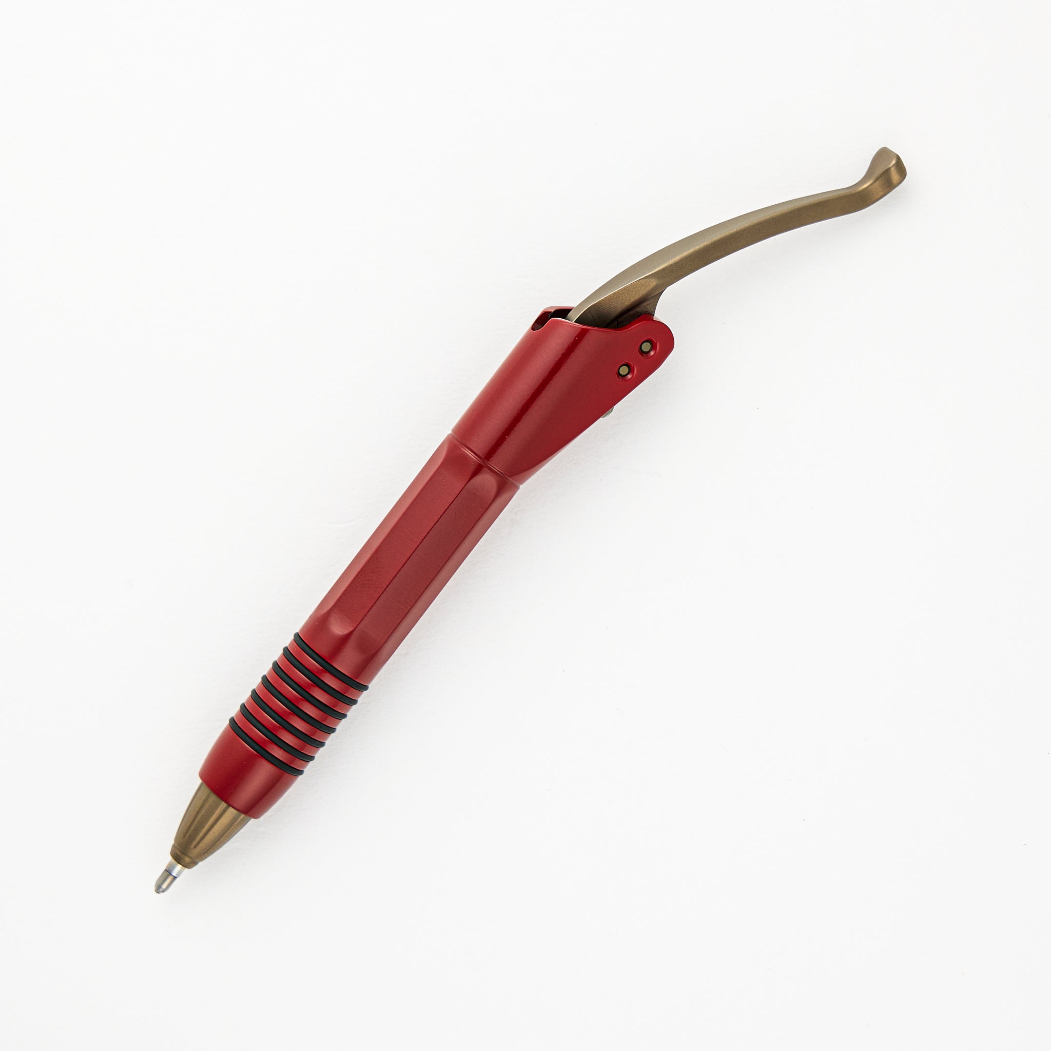 Microtech Siphon II Pen - Red Aluminum