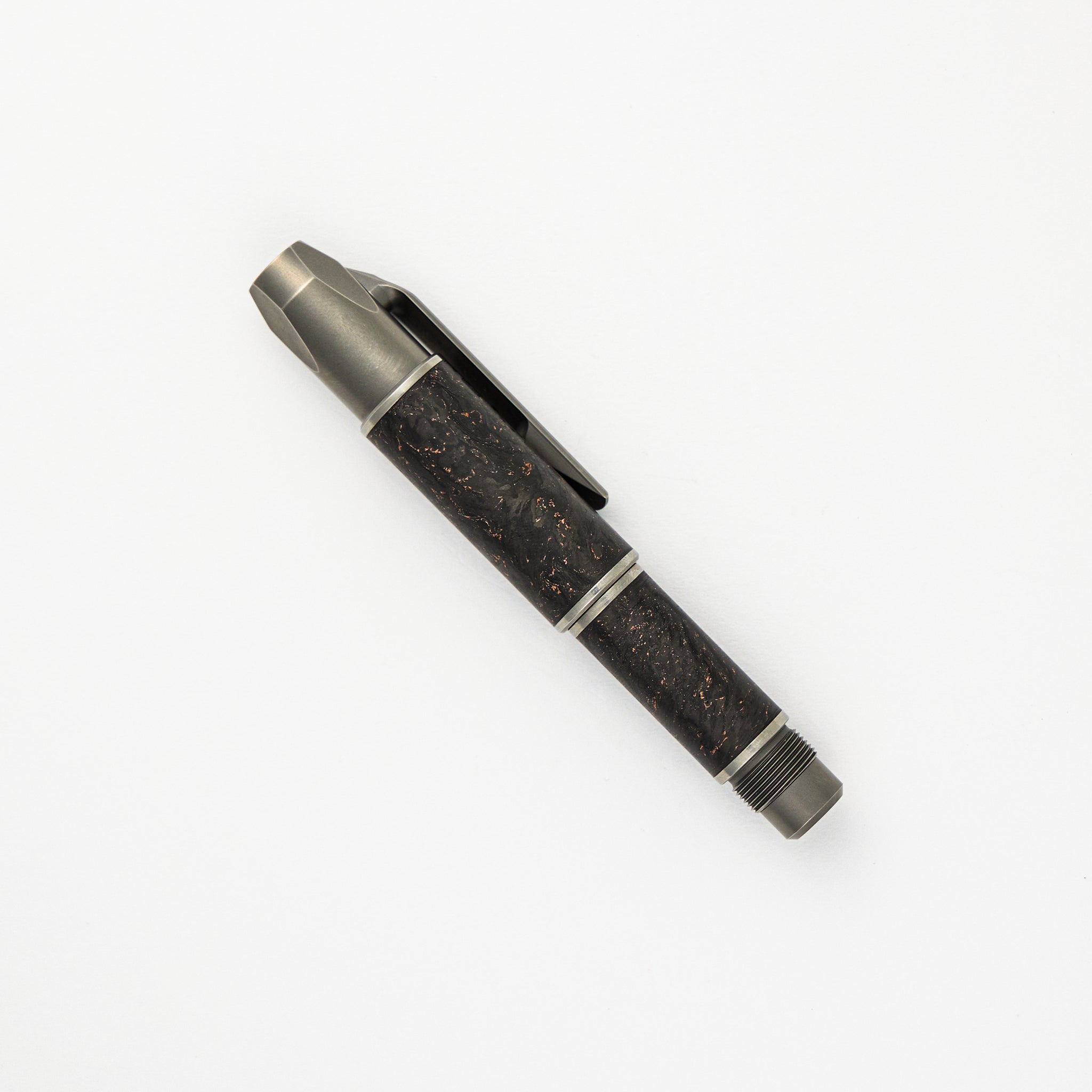 Custom Division Pen Tool - Bronze Carbon Fiber