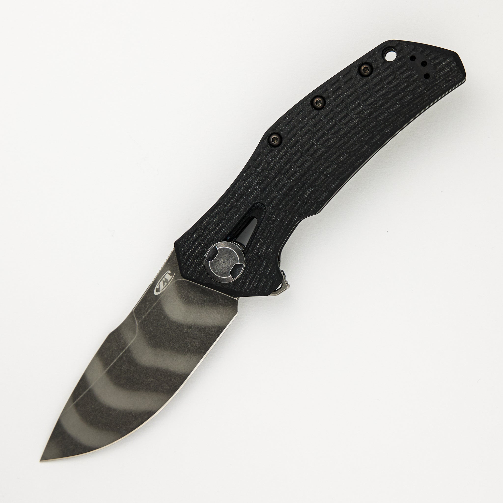 0308BLKTS W/ Steel Flame Skull Clip