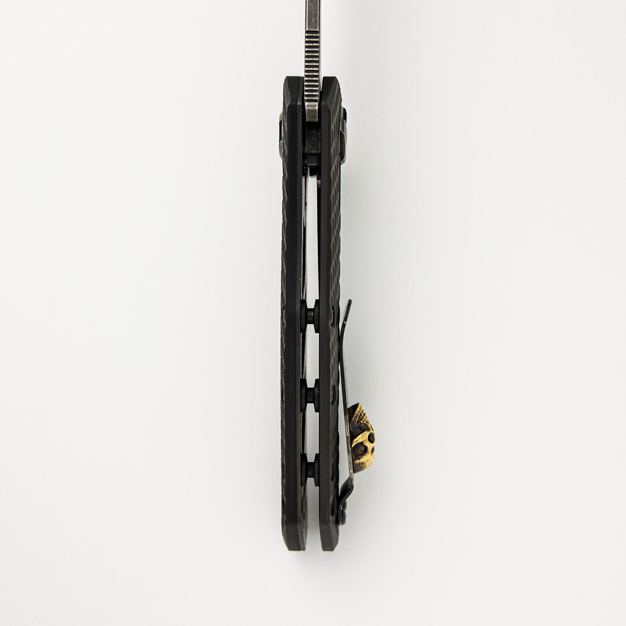 0308BLKTS W/ Steel Flame Skull Clip