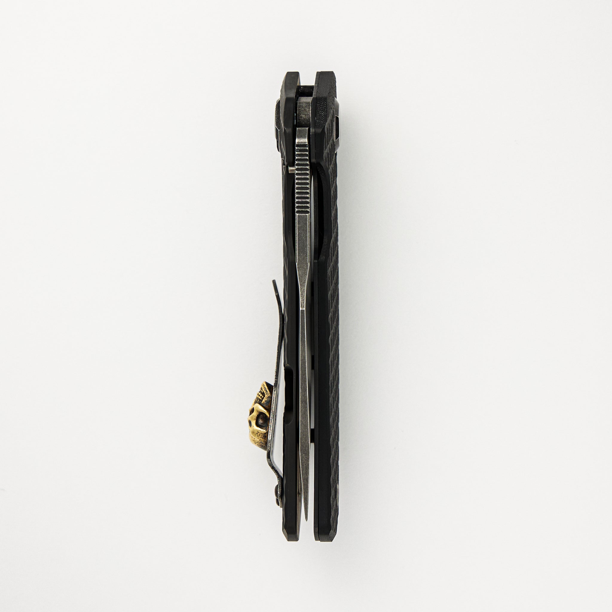 0308BLKTS W/ Steel Flame Skull Clip