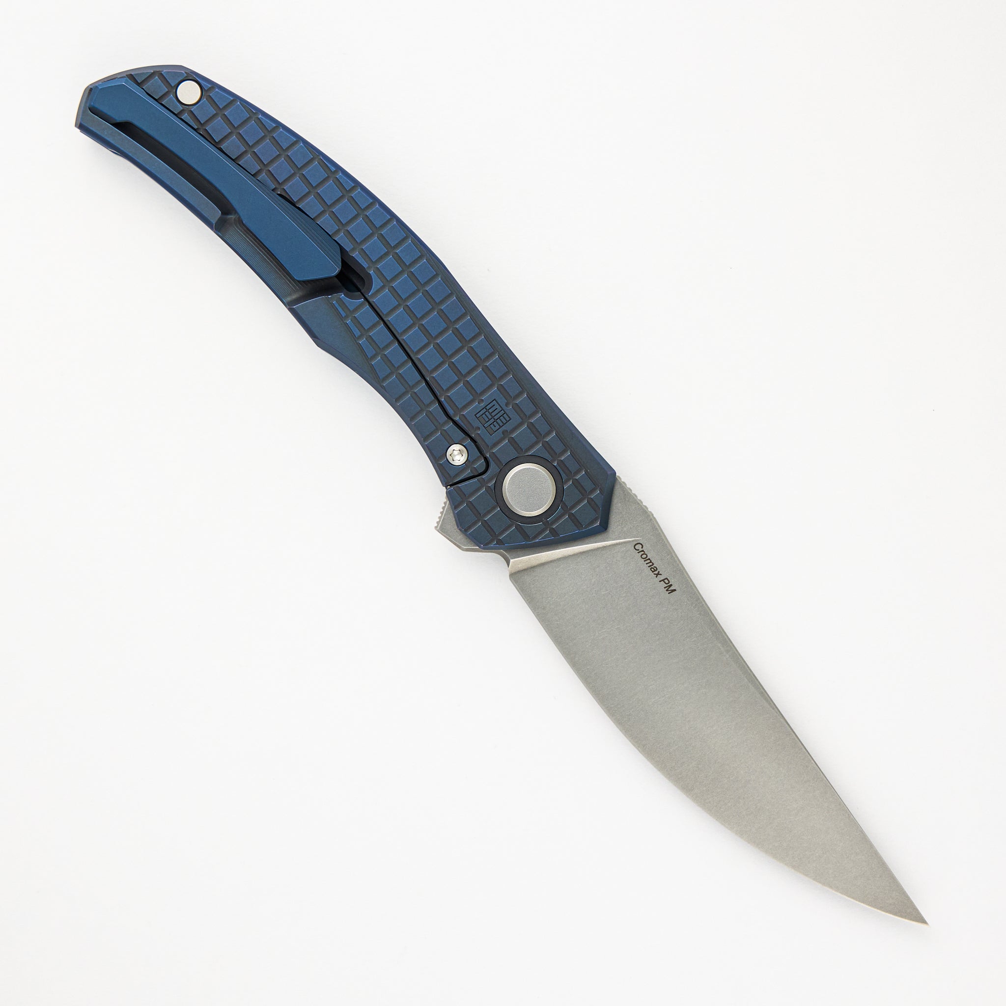Quantum MEFP - Blue Titanium Handle Scales - Cromax PM Blade - SRBS