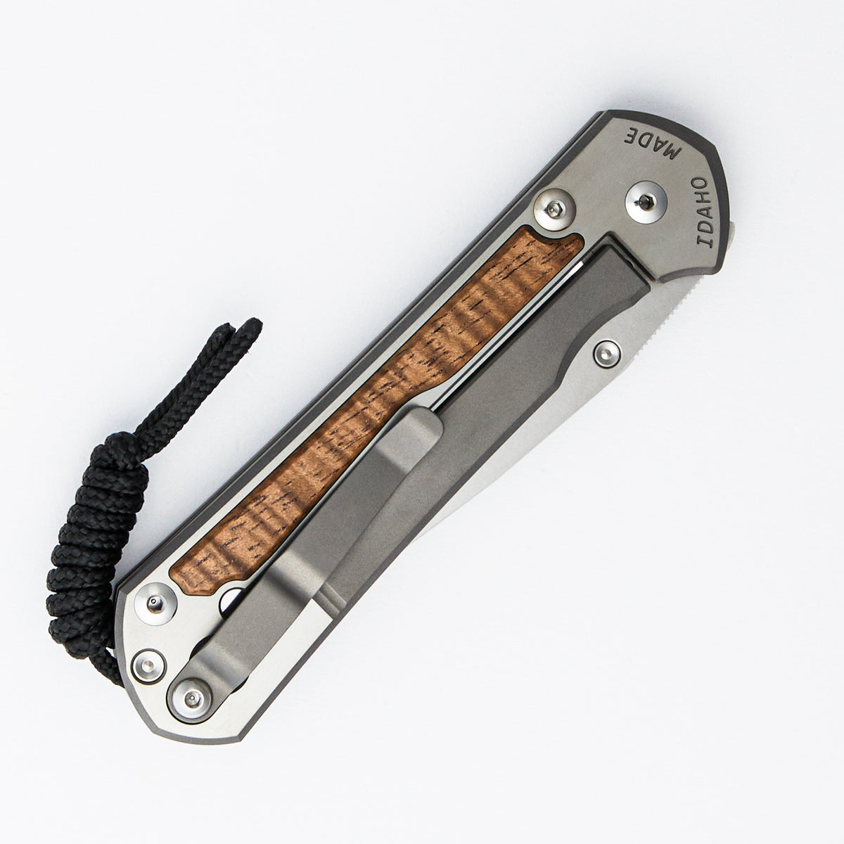 Large Sebenza 31 Annual 2025 - Koa Inlay - Drop Point CPM MagnaCut Blade - Silver Single Thumb Lug