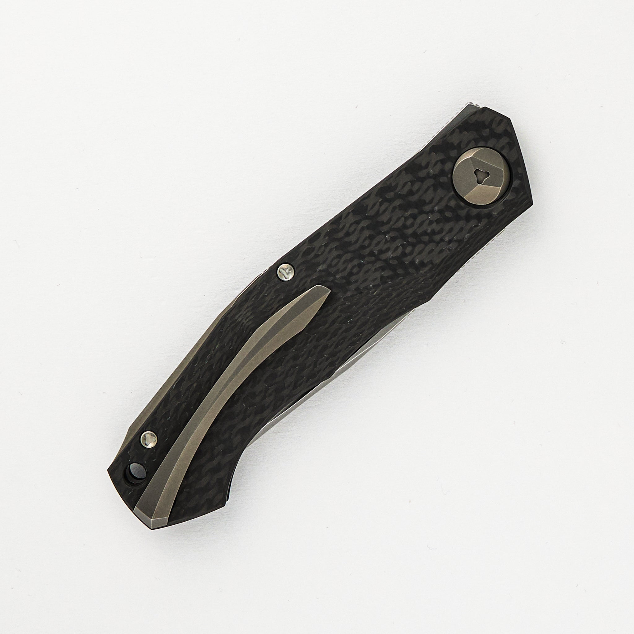 "Limited Edition" Pero - Carbon Fiber Handle - Vanax 37 Blade - MRBS (Dmitry Sinkevich Design)