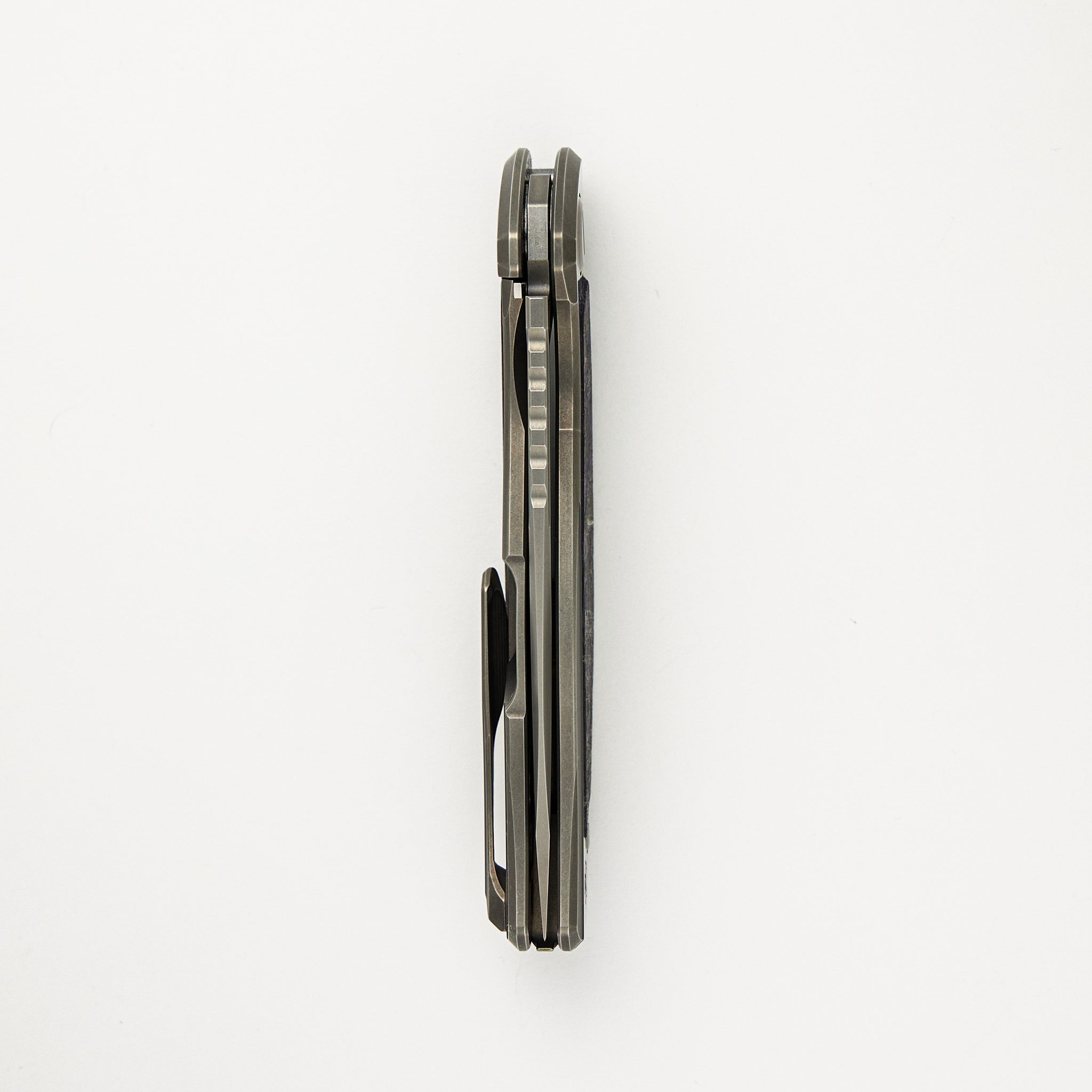 F95NL Gen. 5 - M390 Blade - Titanium Handle - Purple TechnoCarbo Inlays - MRBS