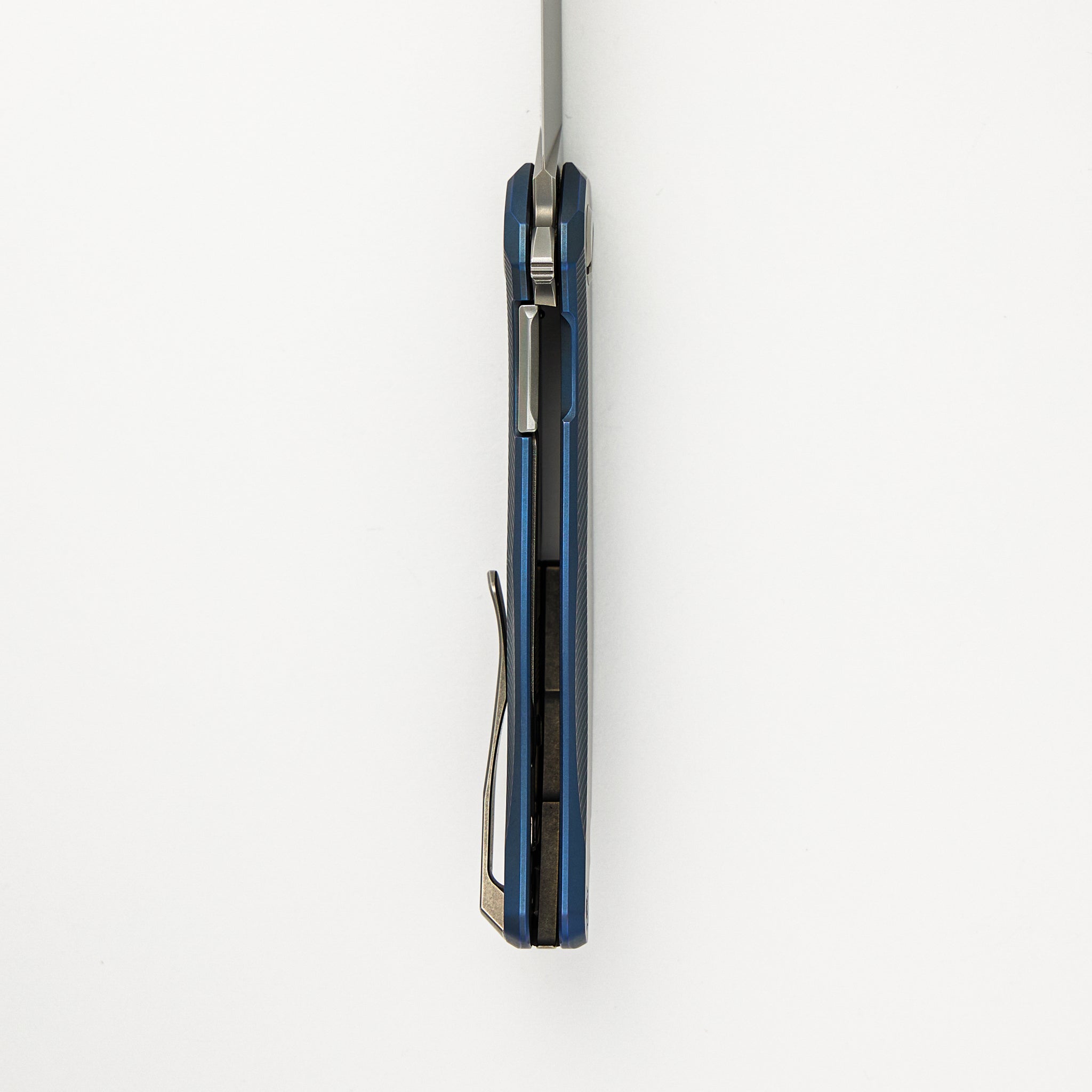 Stellar – Blue Titanium Handle – M390 Blade – MRBS