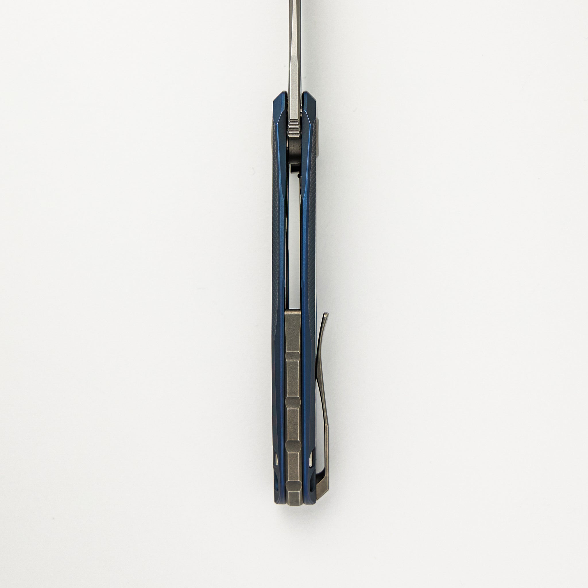 Stellar – Blue Titanium Handle – M390 Blade – MRBS